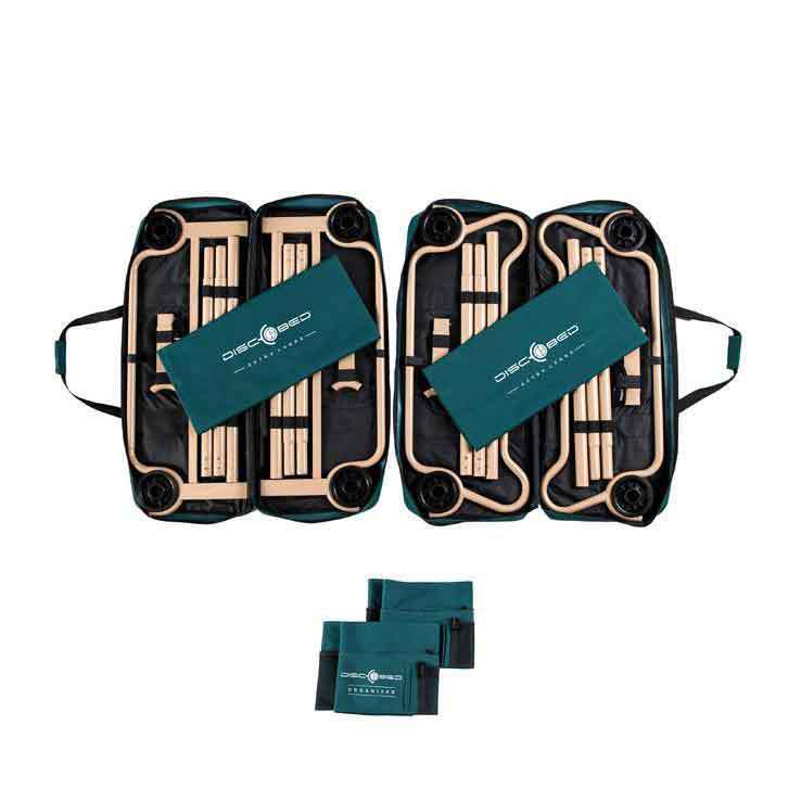 Disc-O-Bed Large Bunks with Organizer Cot 3 Disc-O-Bed Large Bunks with Organizer Cot