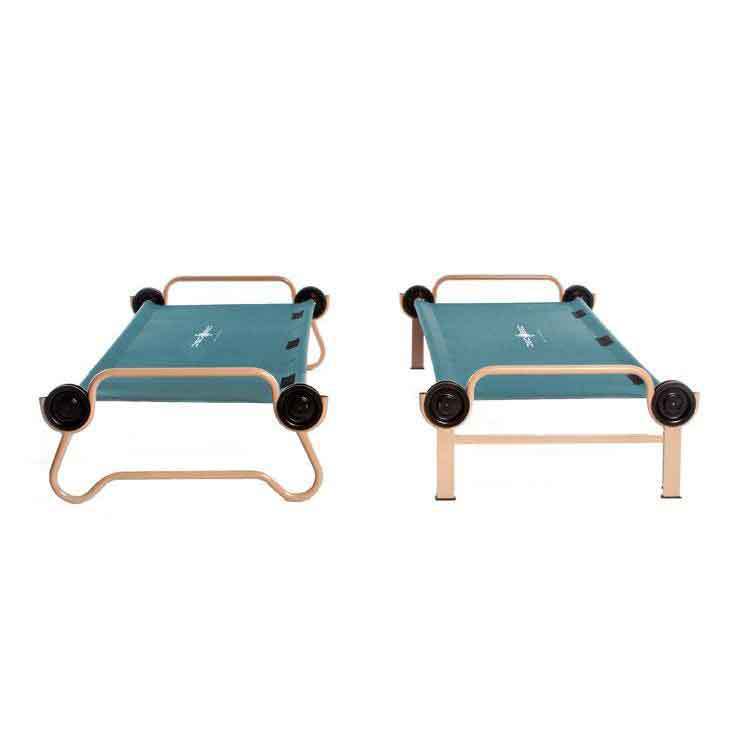 Disc-O-Bed Large Bunks with Organizer Cot 4 Disc-O-Bed Large Bunks with Organizer Cot
