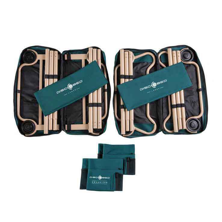 Disc-O-Bed Large Bunks with Organizer Cot 5 Disc-O-Bed Large Bunks with Organizer Cot