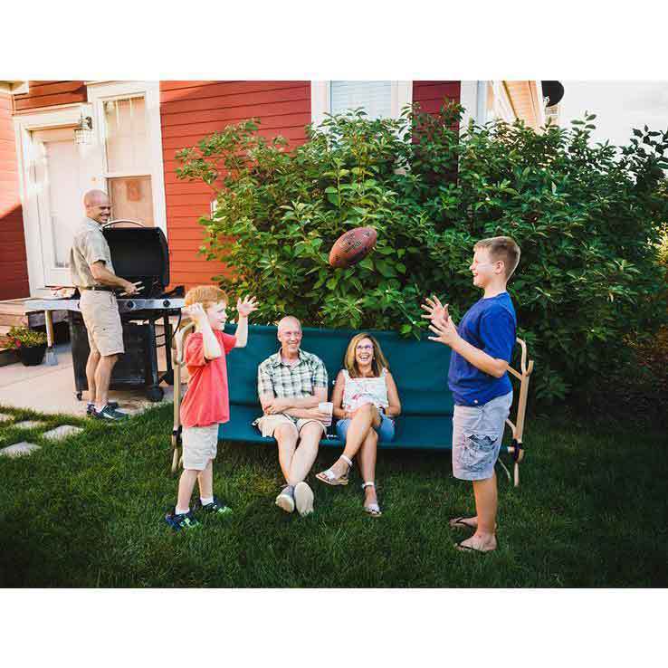 Disc-O-Bed Large Bunks with Organizer Cot 7 Disc-O-Bed Large Bunks with Organizer Cot