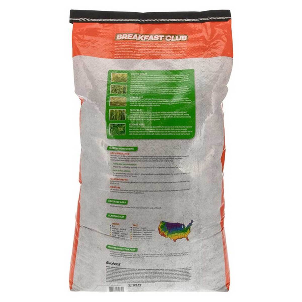 Evolved Habitats Breakfast Club Plot Seed - 20lbs