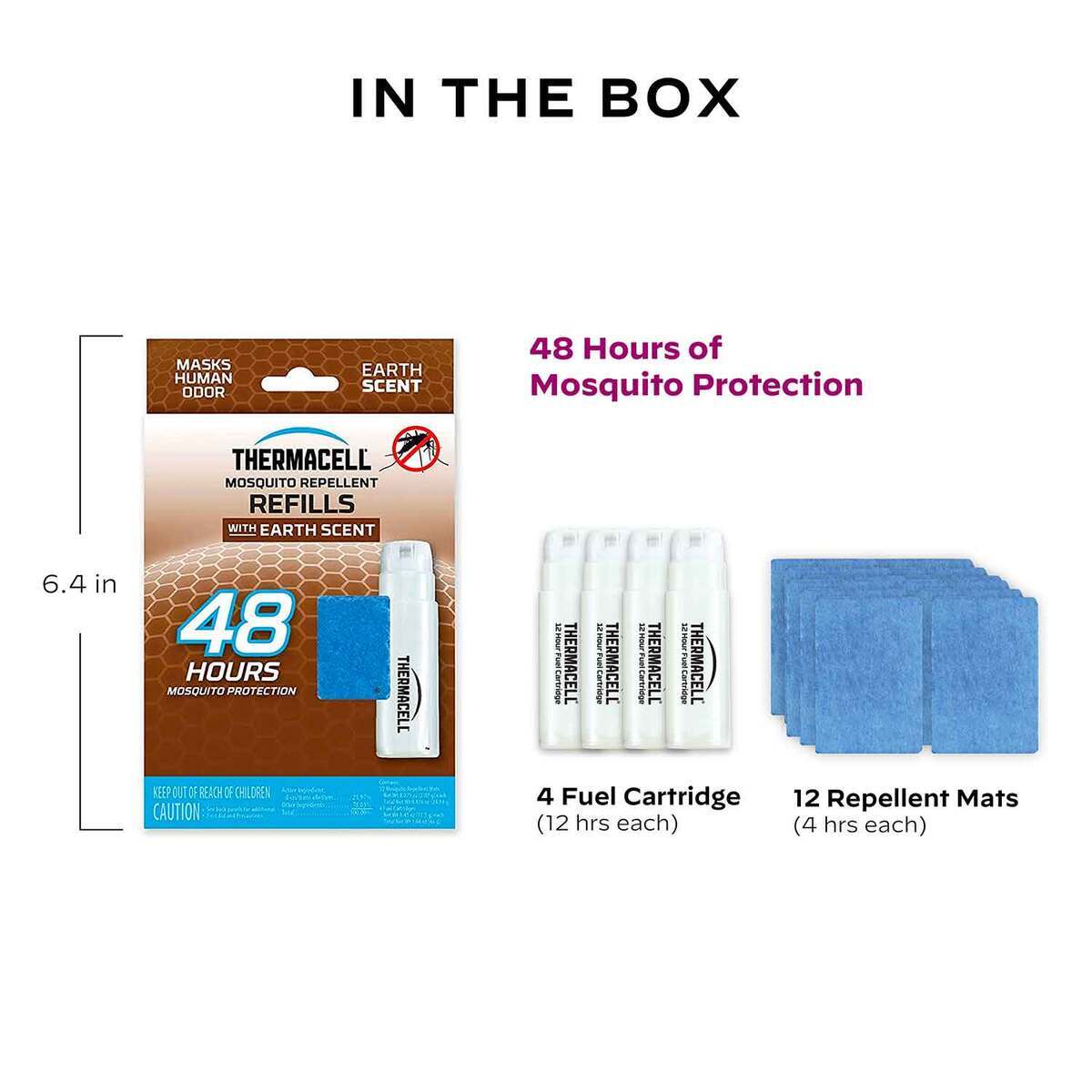 Thermacell Mosquito Repellent Refills Earth Scent