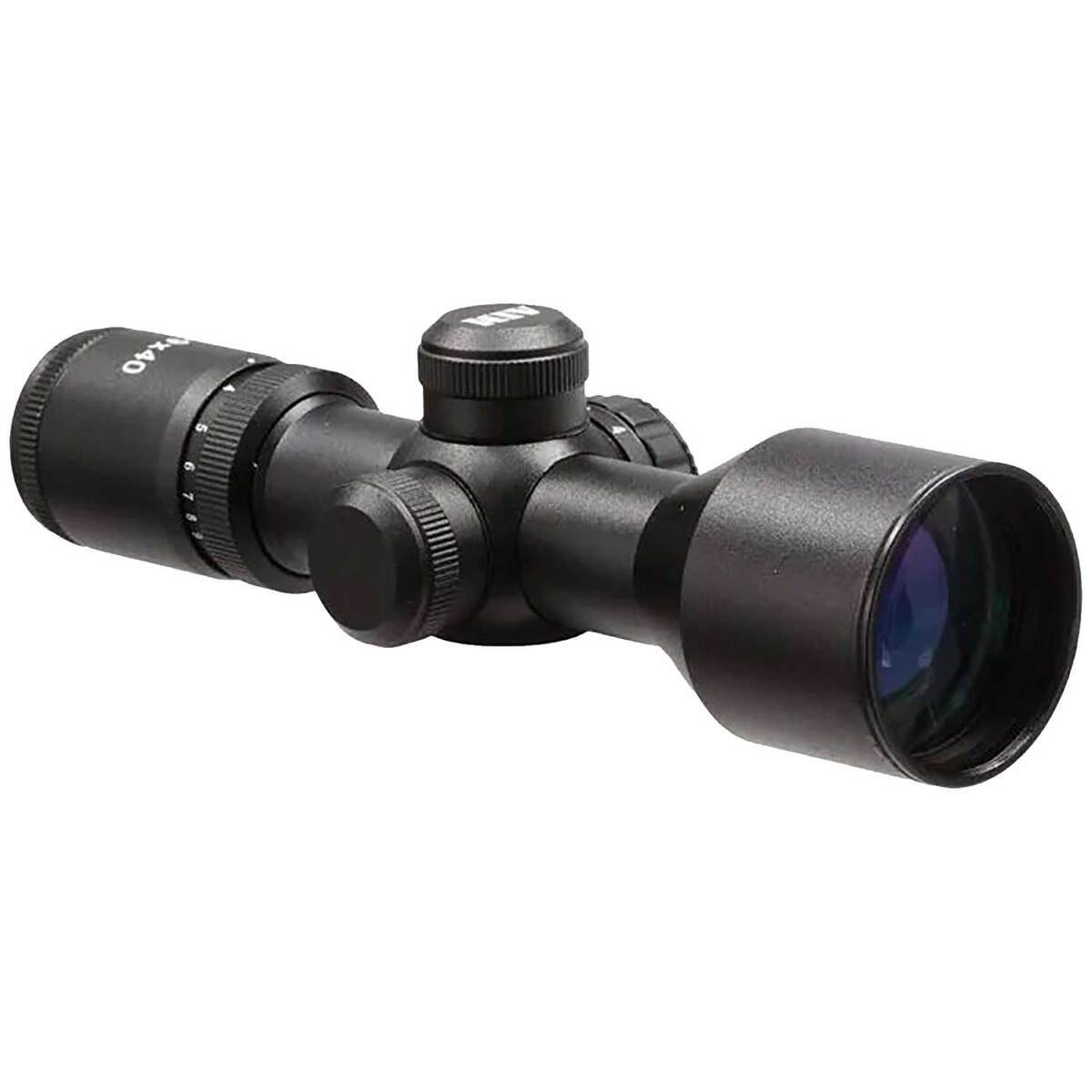 Aim Sports Tactical Compact 3-9x 40mm Rifle Scope - Dual Illuminated