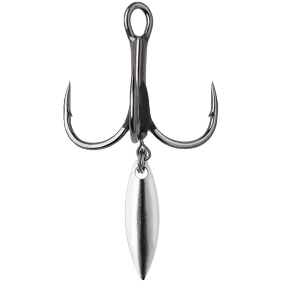 VMC Bladed Hybrid Short Treble Hook 3 VMC Bladed Hybrid Short Treble Hook