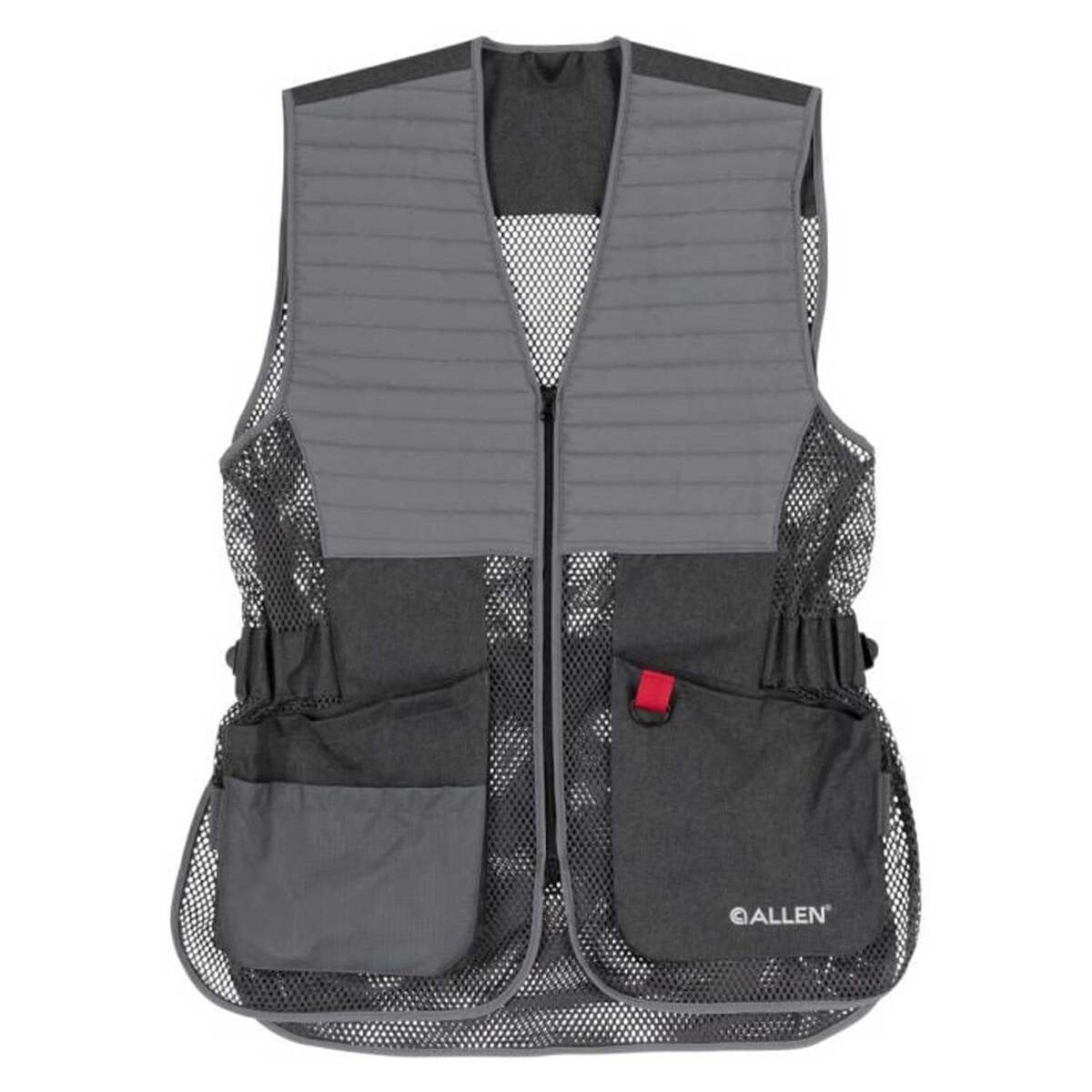 Allen Co Competitor Gray Shooting Vest - Medium/Large