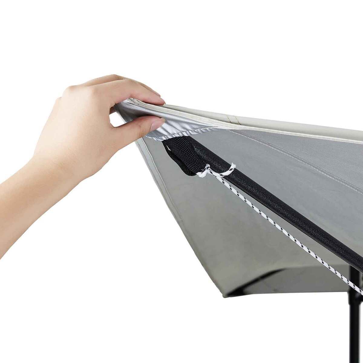 YOLI Solana 235 EasyLift 15ft x 15ft Instant Canopy - Khaki Green and Tan Top 4 YOLI Solana 235 EasyLift 15ft x 15ft Instant Canopy - Khaki Green and Tan Top