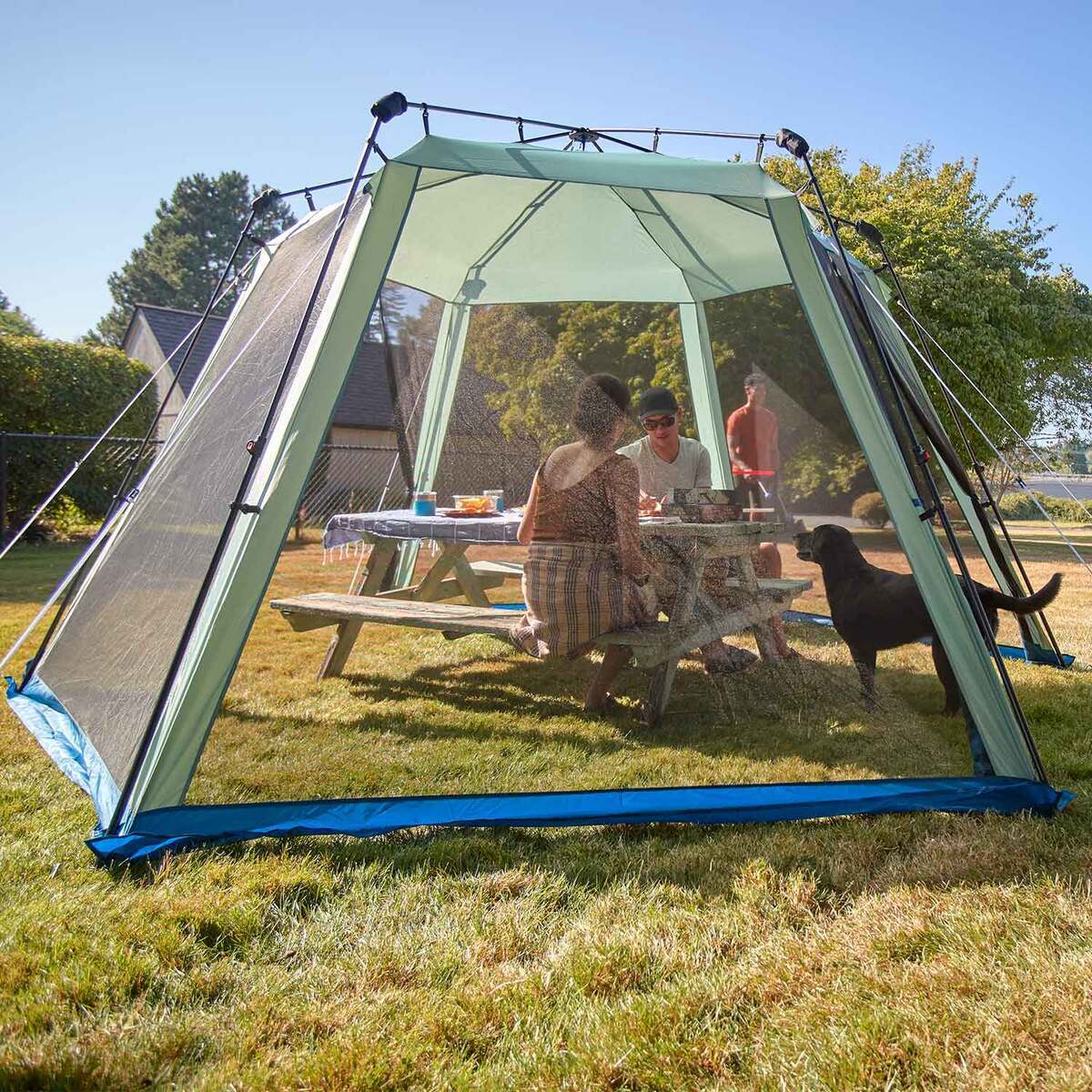 Coleman Skylodge 15x13 Instant Screen Canopy - Moss