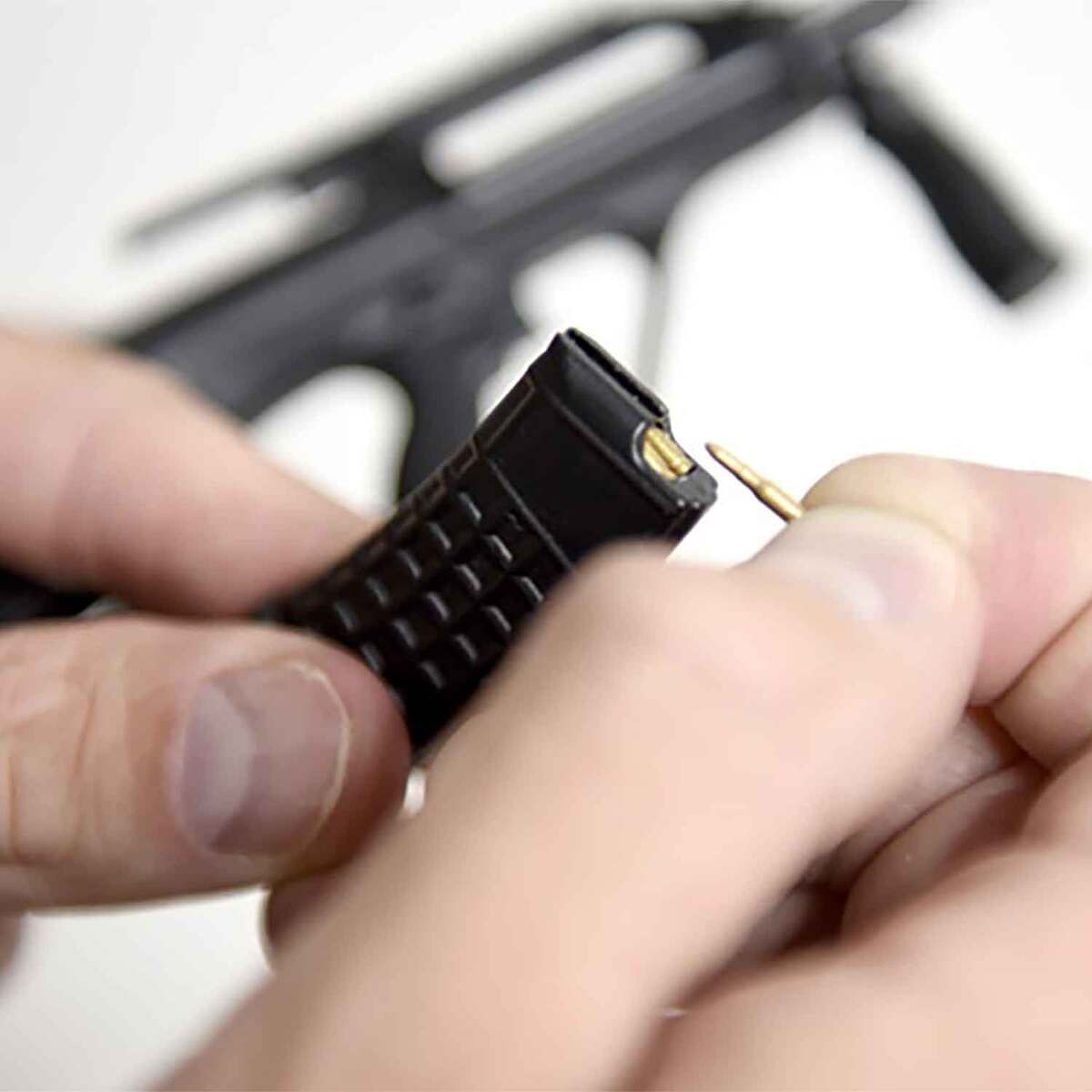 GoatGuns Mini Black Bullpup Die Cast Model Gun 3 GoatGuns Mini Black Bullpup Die Cast Model Gun