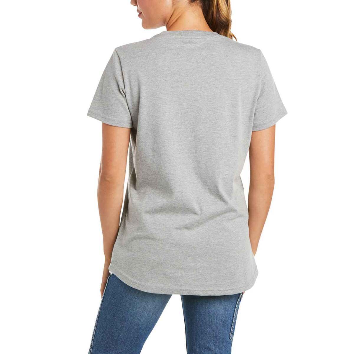 Ariat Women's Rebar Cotton Strong Short Sleeve Work Shirt