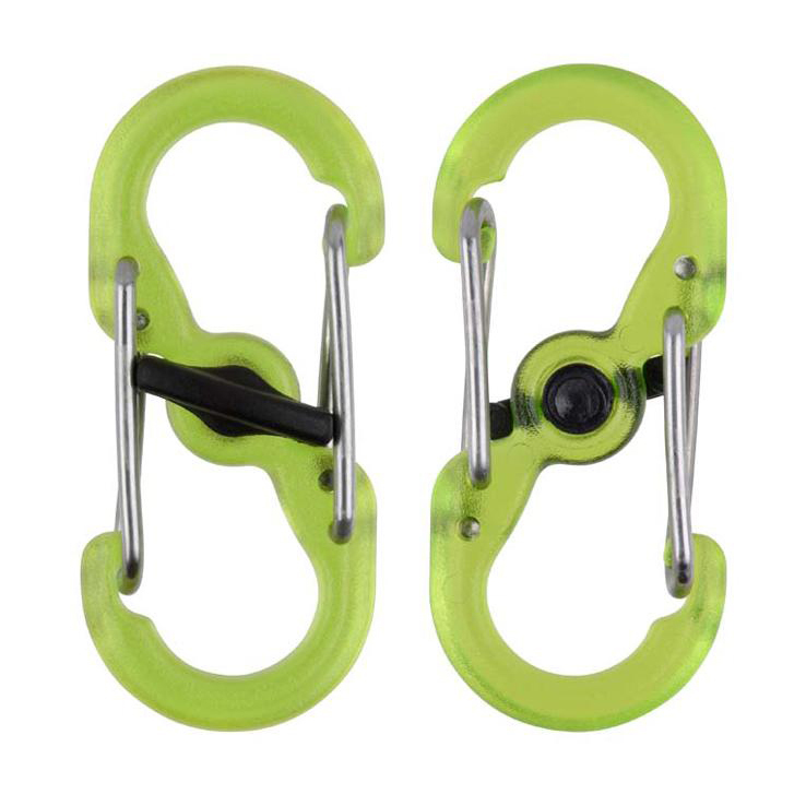 Nite Ize Keyrack Locker Polycarbonate S-Biner Microlocks 6 Nite Ize Keyrack Locker Polycarbonate S-Biner Microlocks