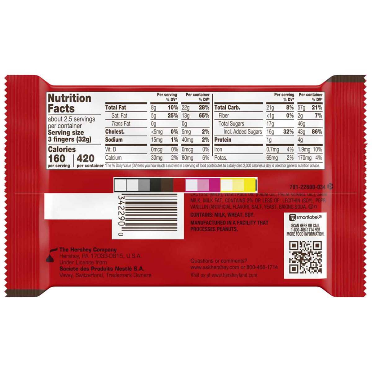 KitKat King Size Candy Bar - 2.5 Servings