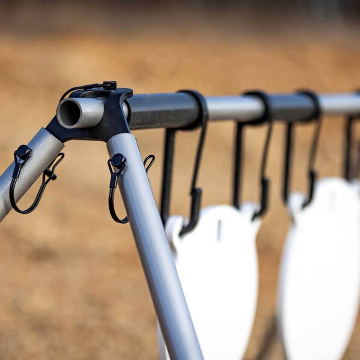 Birchwood Casey 3/8in Steel Gong Hanging Target - 6in, 8in 4 Birchwood Casey 3/8in Steel Gong Hanging Target - 6in, 8in