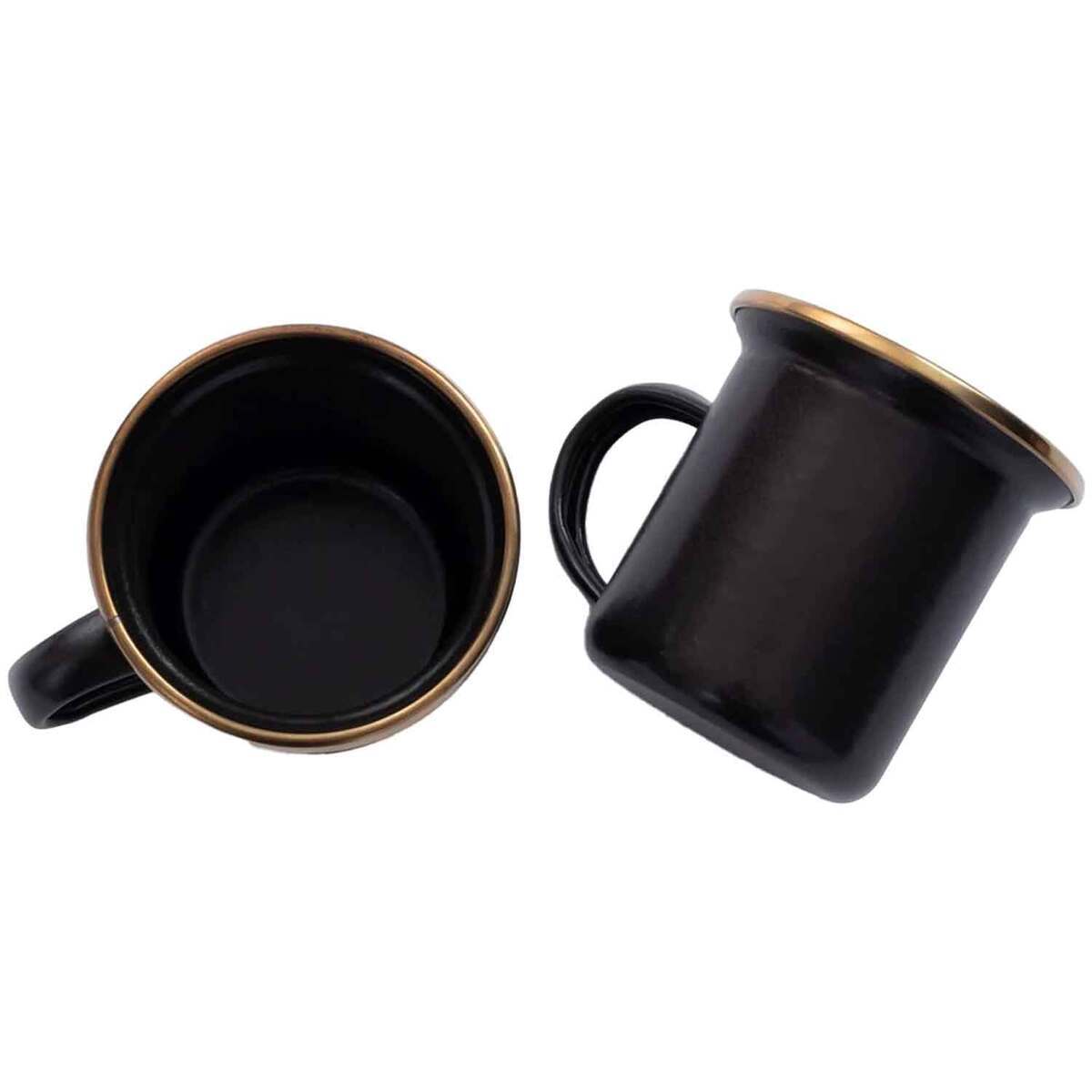Barebones Enamel Espresso Cup Set 3 Barebones Enamel Espresso Cup Set