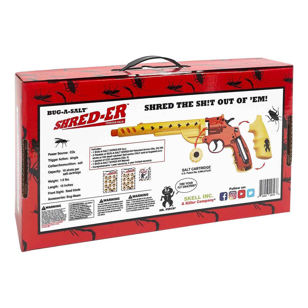 Bug-A-Salt SHRED-ER Starter Kit 9 Bug-A-Salt SHRED-ER Starter Kit