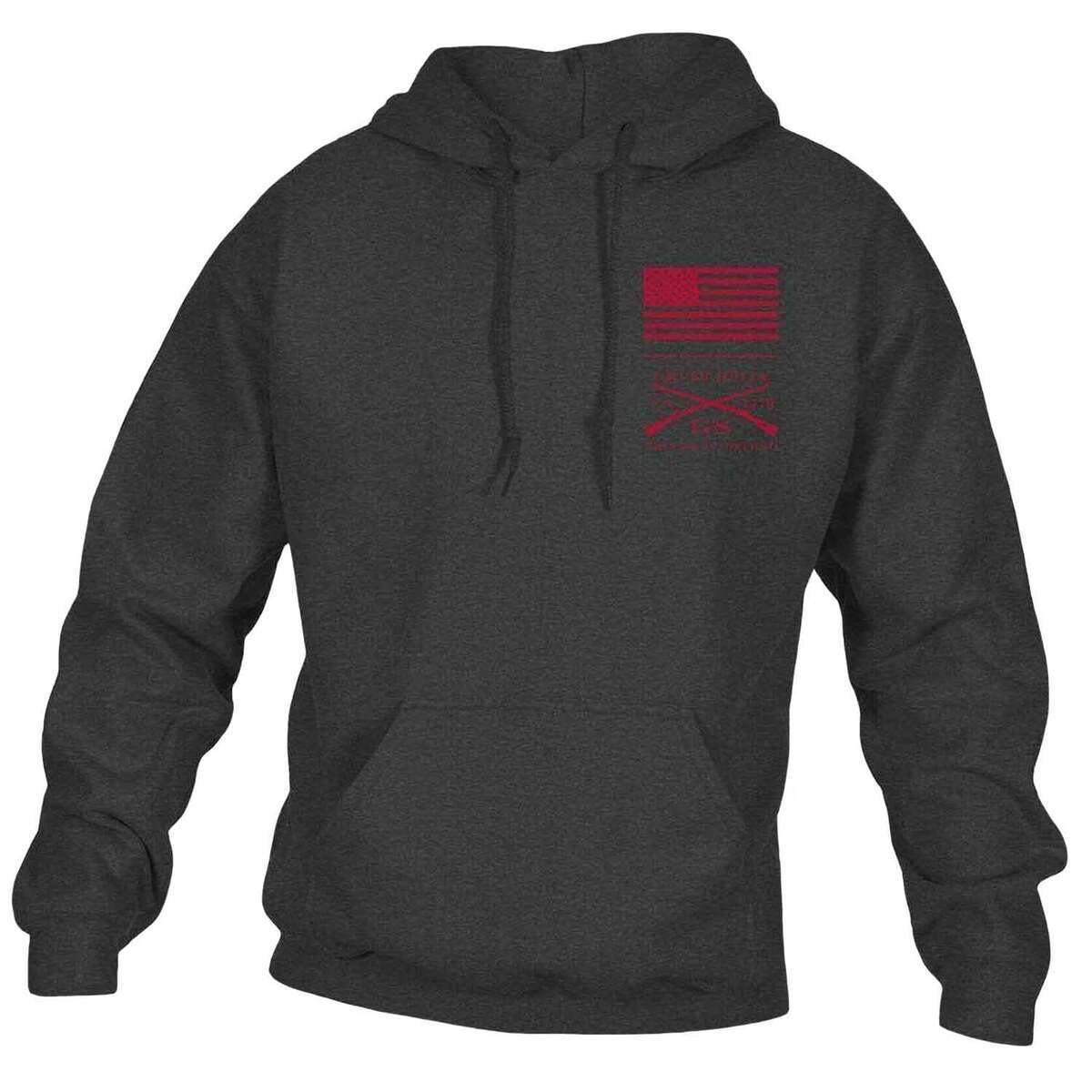 Grunt Style Men's Red Blood Blue Collar Casual Hoodie
