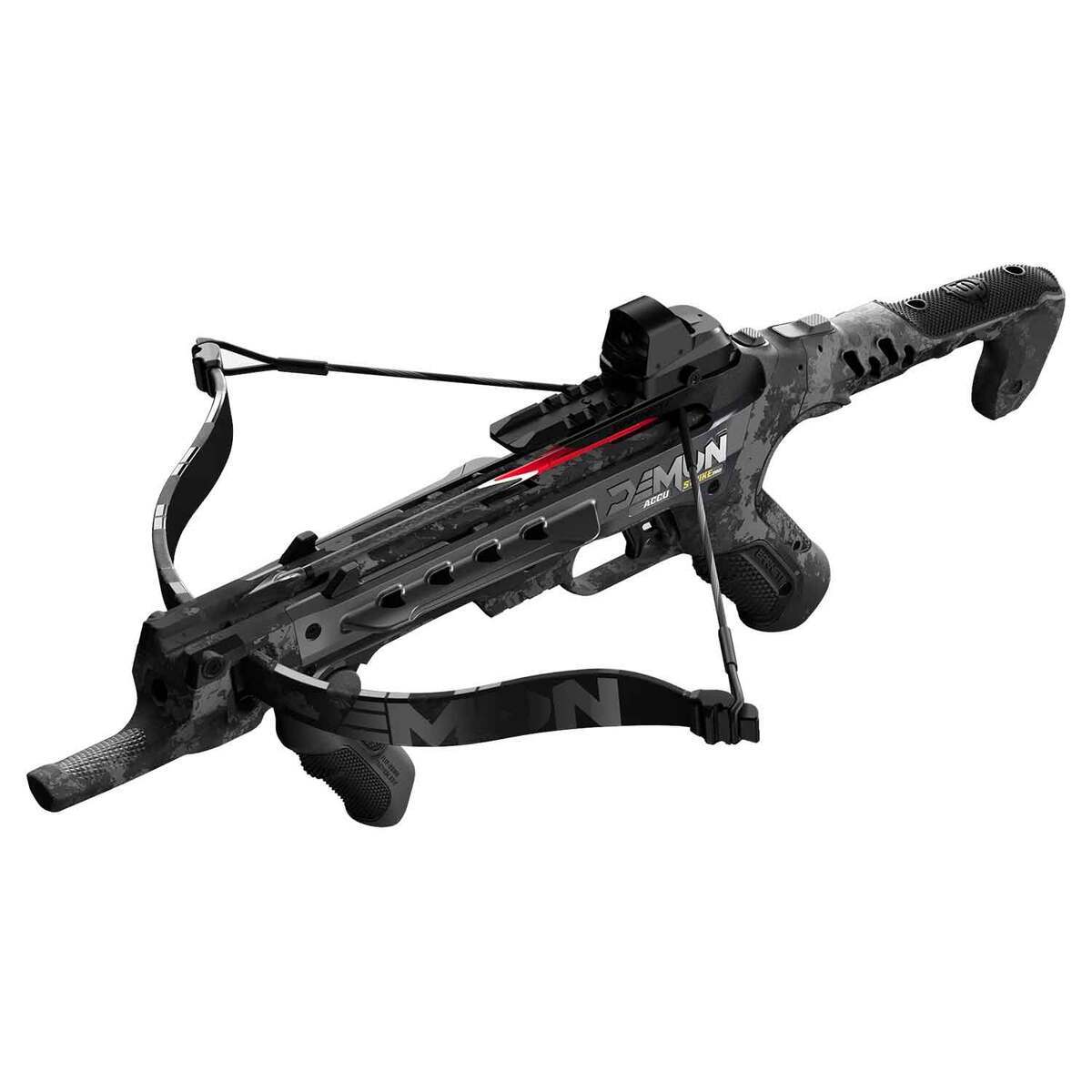 Barnett Demun Accu Strike Pro Black Camo Crossbow - Package