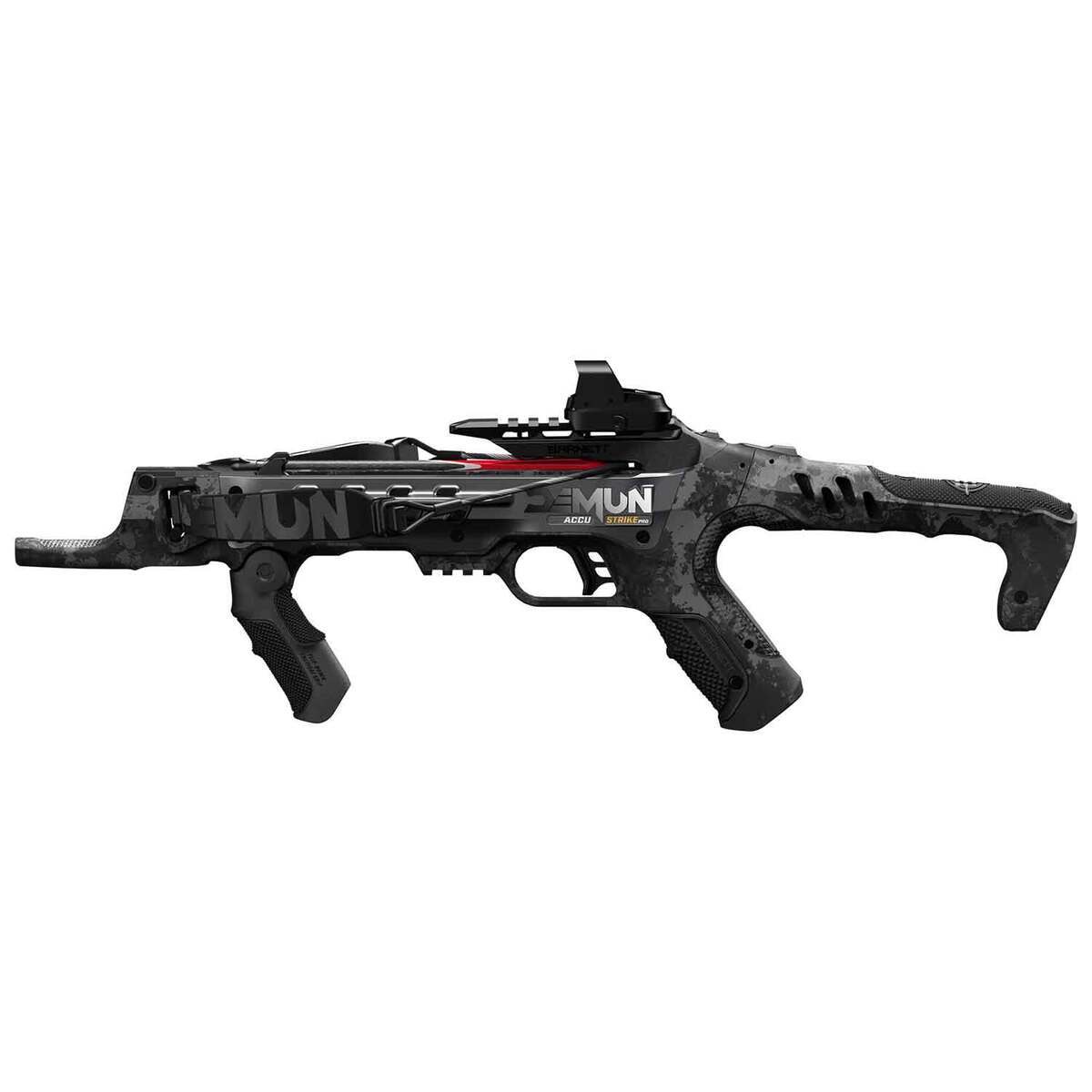 Barnett Demun Accu Strike Pro Black Camo Crossbow - Package
