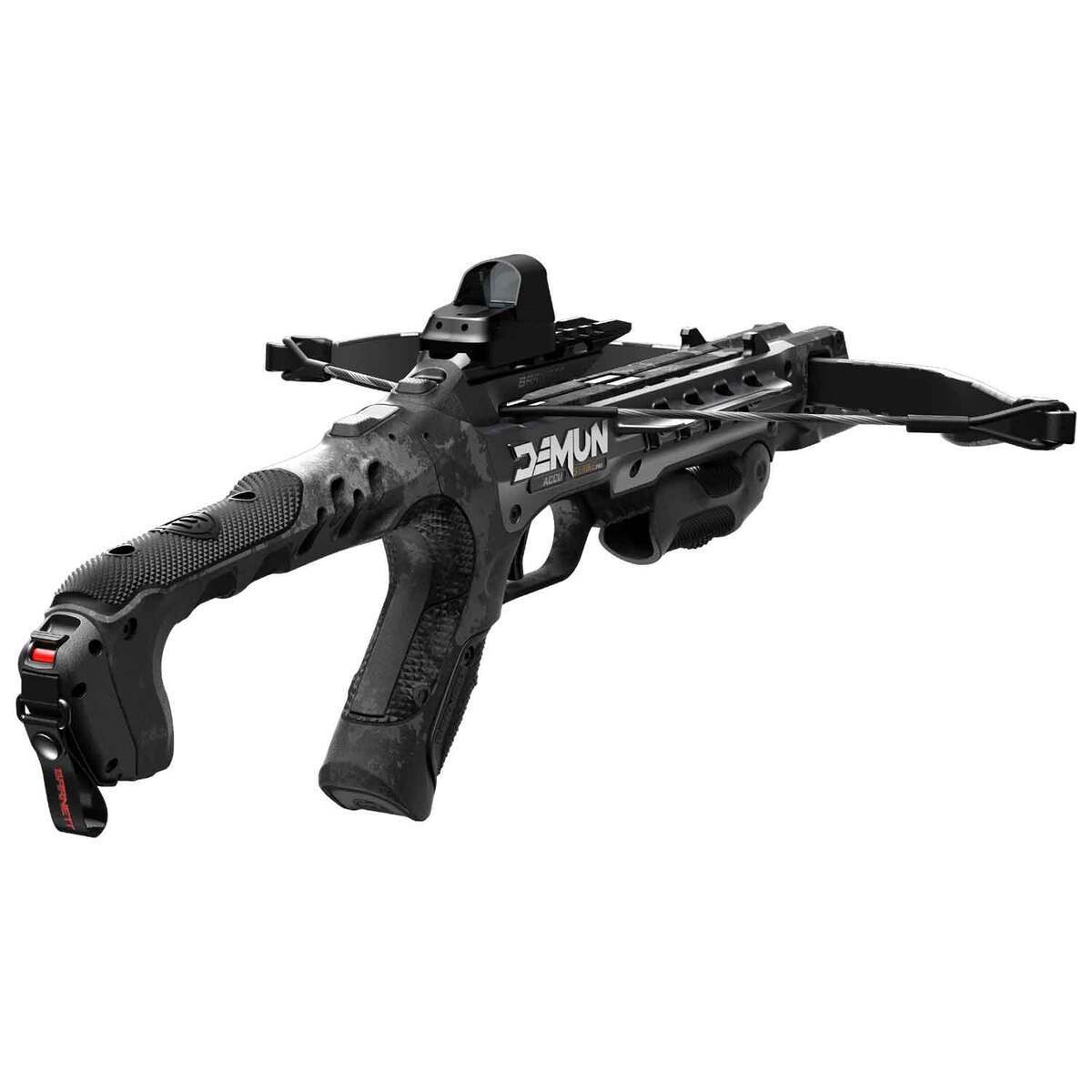 Barnett Demun Accu Strike Pro Black Camo Crossbow - Package