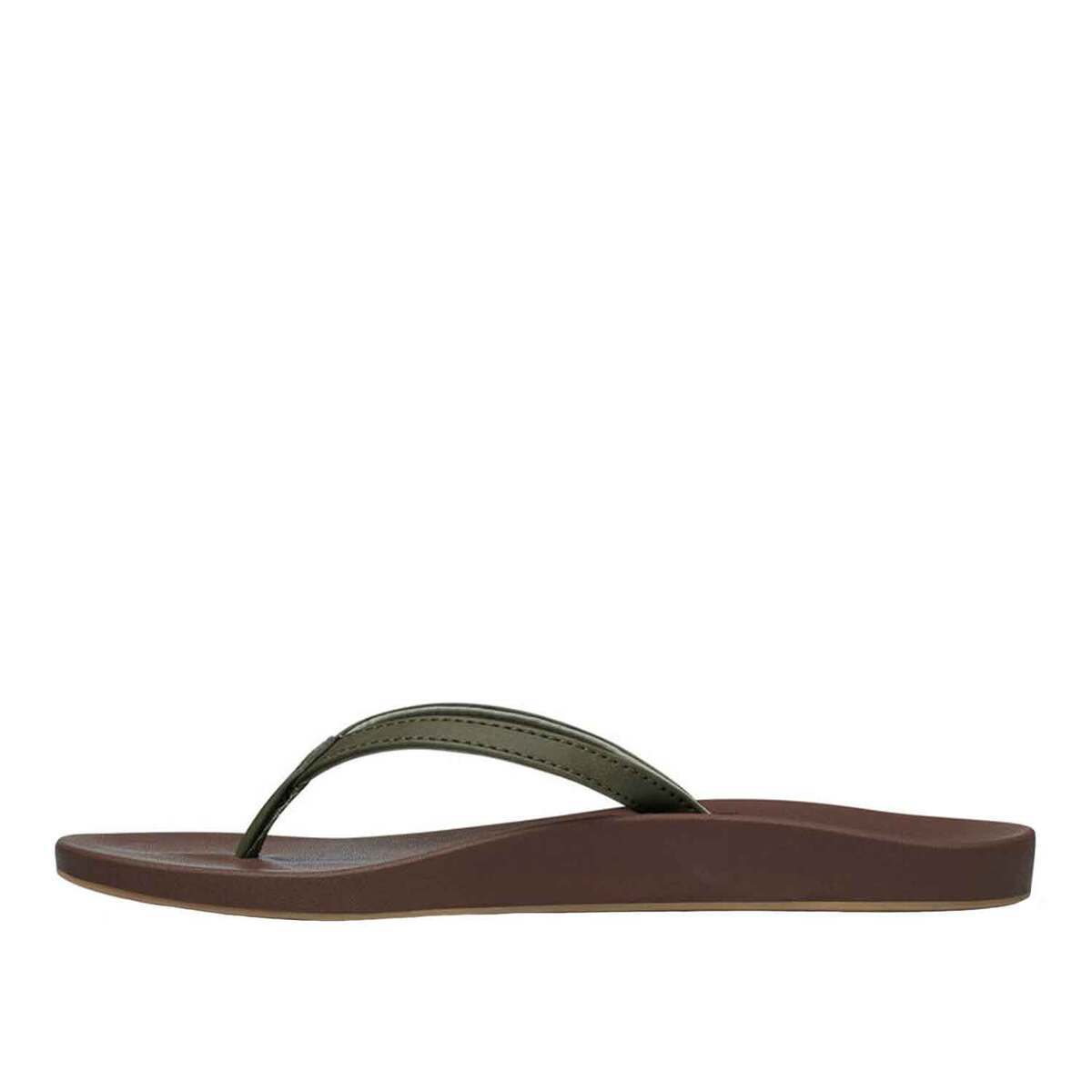 Sanuk Women's Cosmic Yoga Joy Casual Flip Flops - Burnt Olive - Size 9 3 Sanuk Women's Cosmic Yoga Joy Casual Flip Flops - Burnt Olive - Size 9