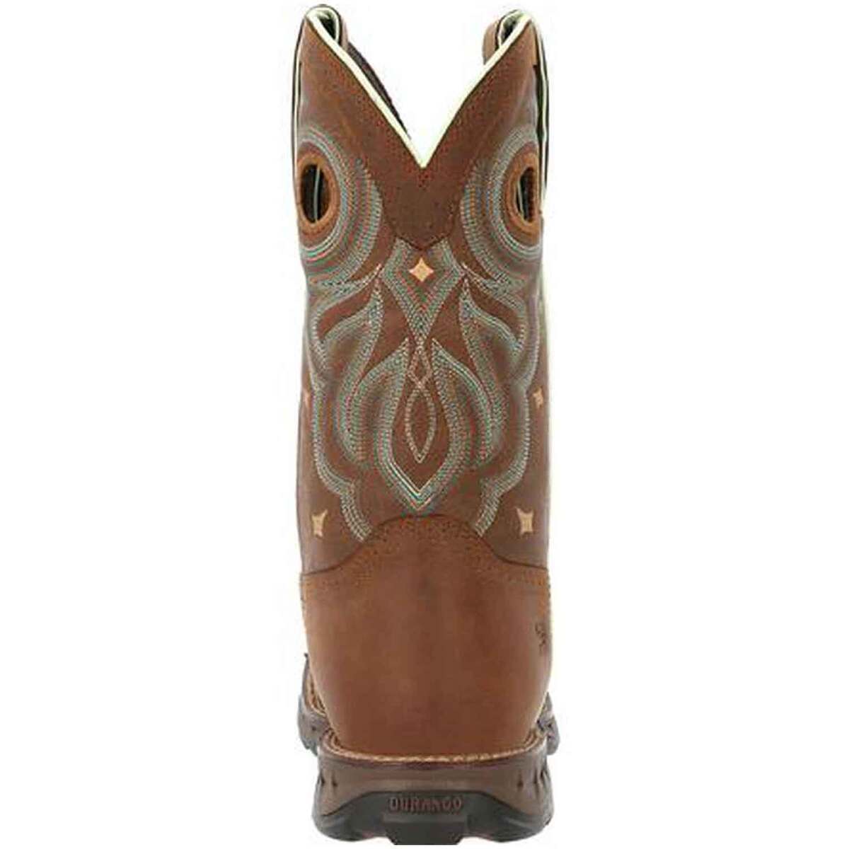 Durango Women's Maverick Steel Toe Waterproof 10in Western Work Boots 4 Durango Women's Maverick Steel Toe Waterproof 10in Western Work Boots