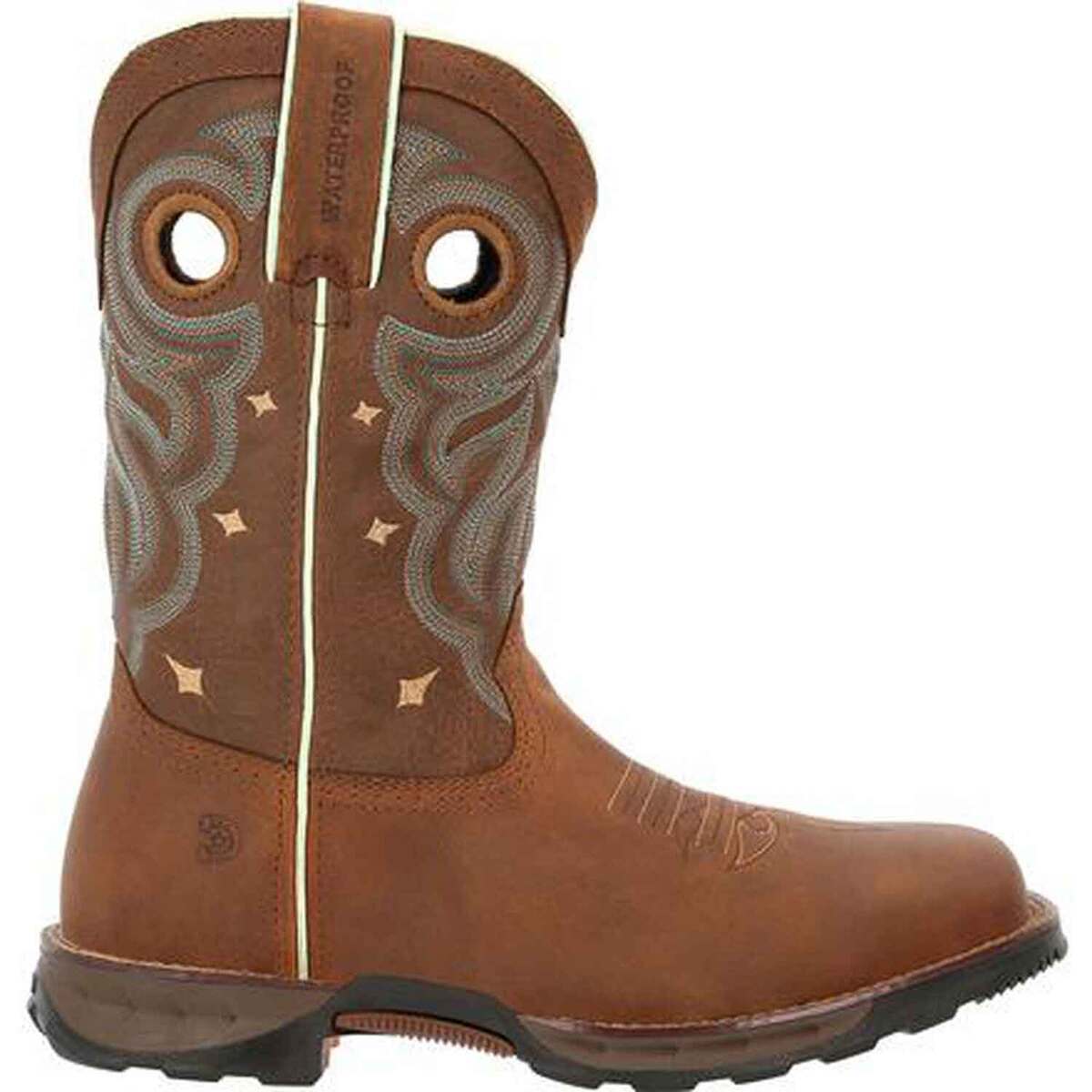 Durango Women's Maverick Steel Toe Waterproof 10in Western Work Boots 5 Durango Women's Maverick Steel Toe Waterproof 10in Western Work Boots