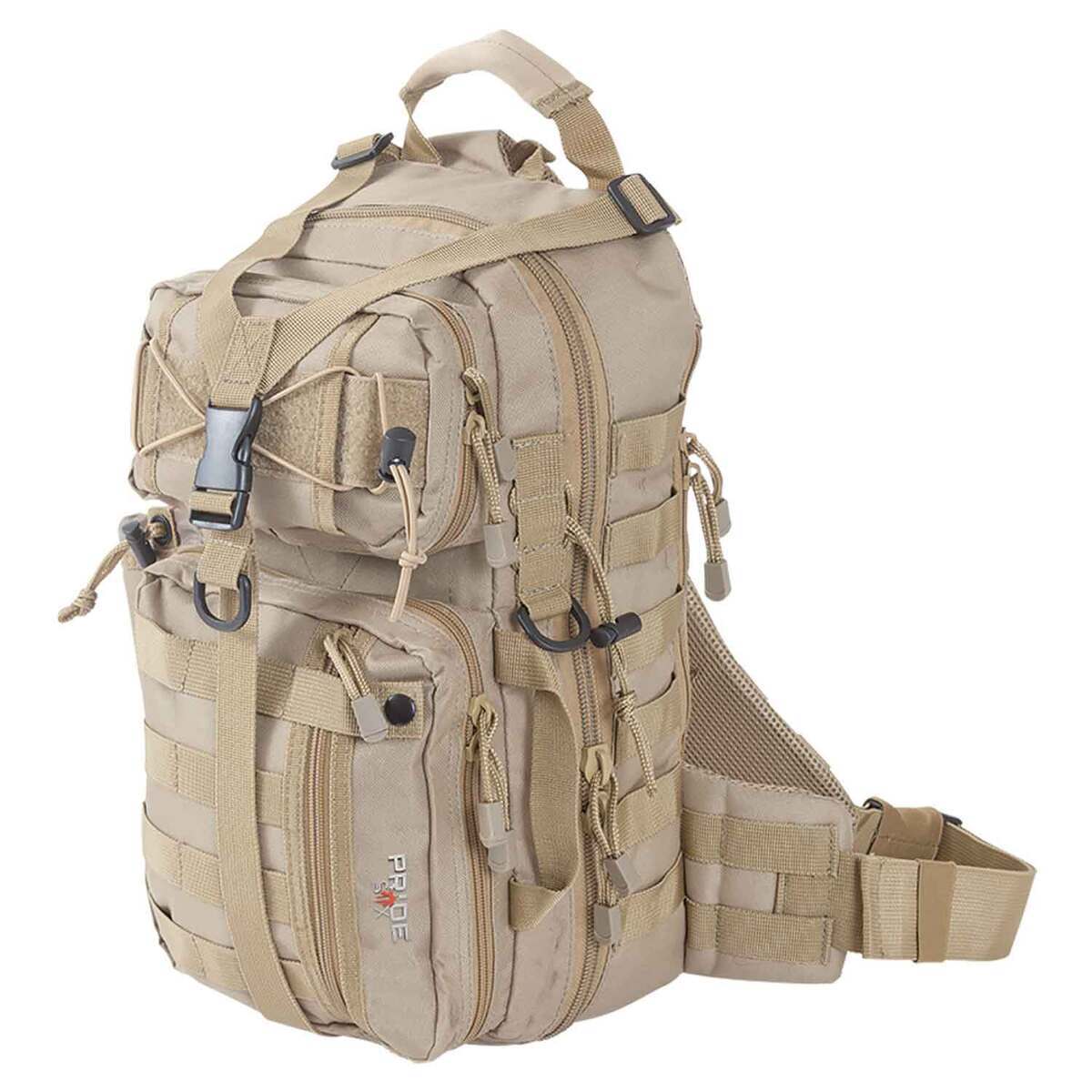 Allen Tac-Six Lite Force Tactical Pack - Tan 3 Allen Tac-Six Lite Force Tactical Pack - Tan