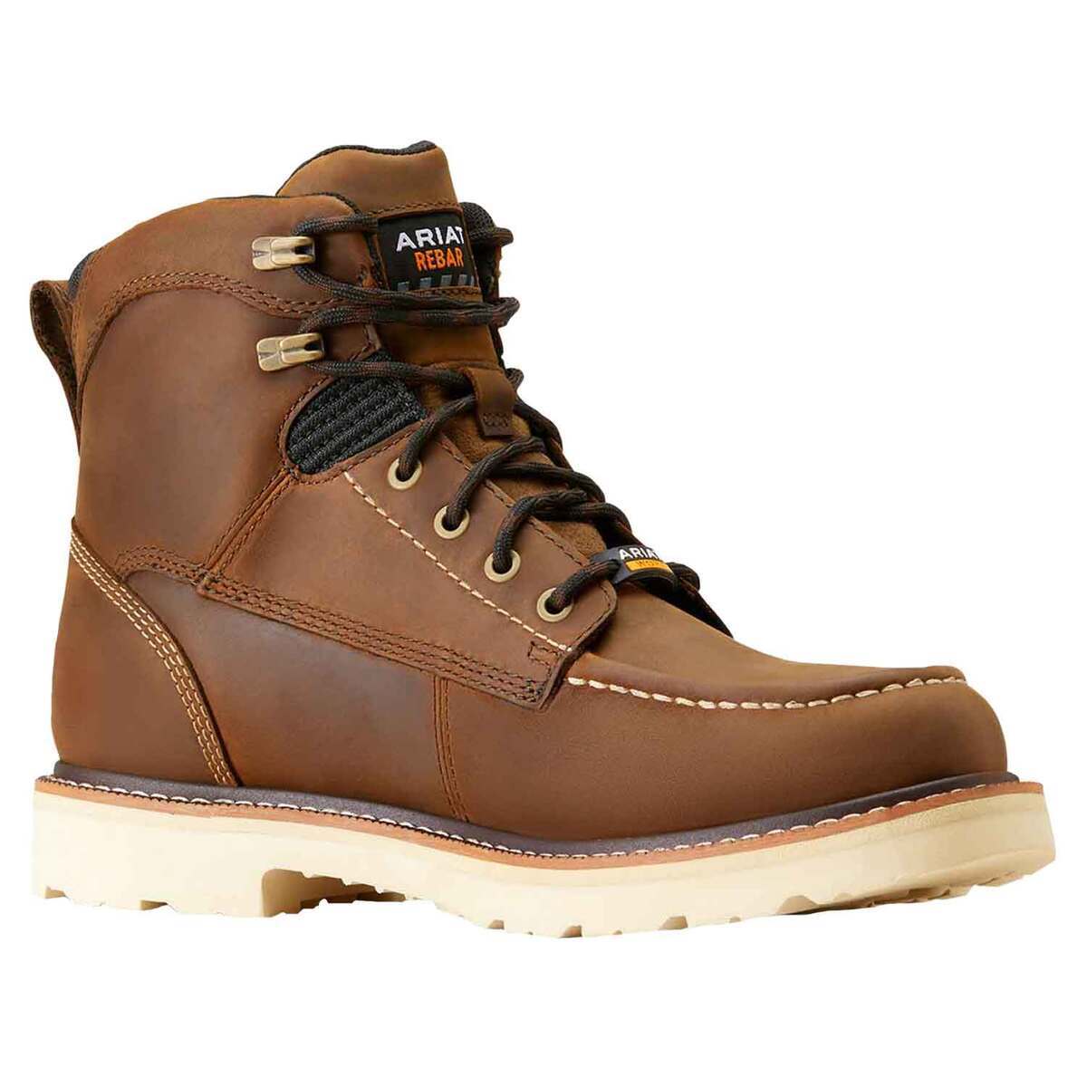 Ariat Men's Rebar Lift Soft Toe Waterproof 6in Work Boots