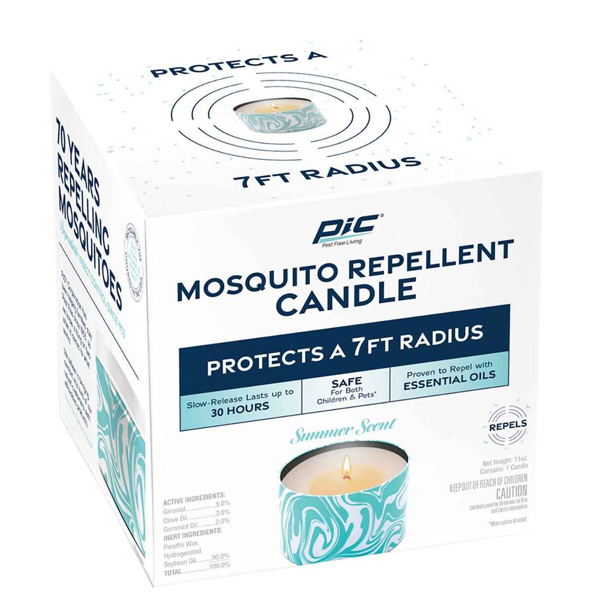 Pic Mosquito Repellent Candle 4 Pic Mosquito Repellent Candle