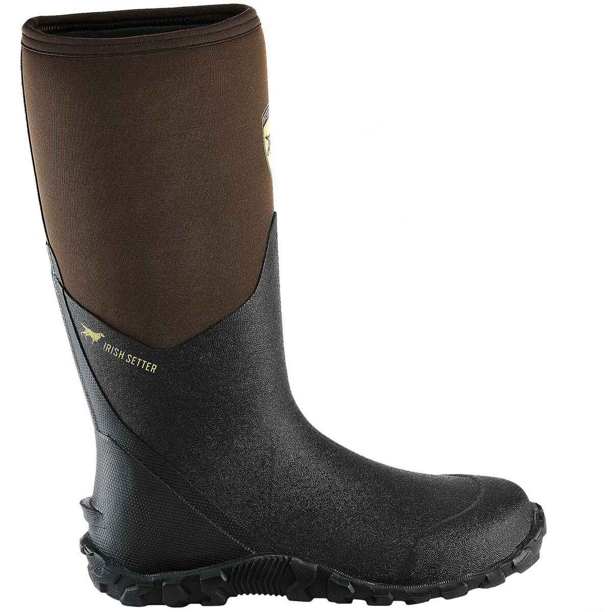 Irish Setter MudTrek Wide 15in Uninsulated Waterproof Hunting Boots - Brown - Size 14 E 3 Irish Setter MudTrek Wide 15in Uninsulated Waterproof Hunting Boots - Brown - Size 14 E