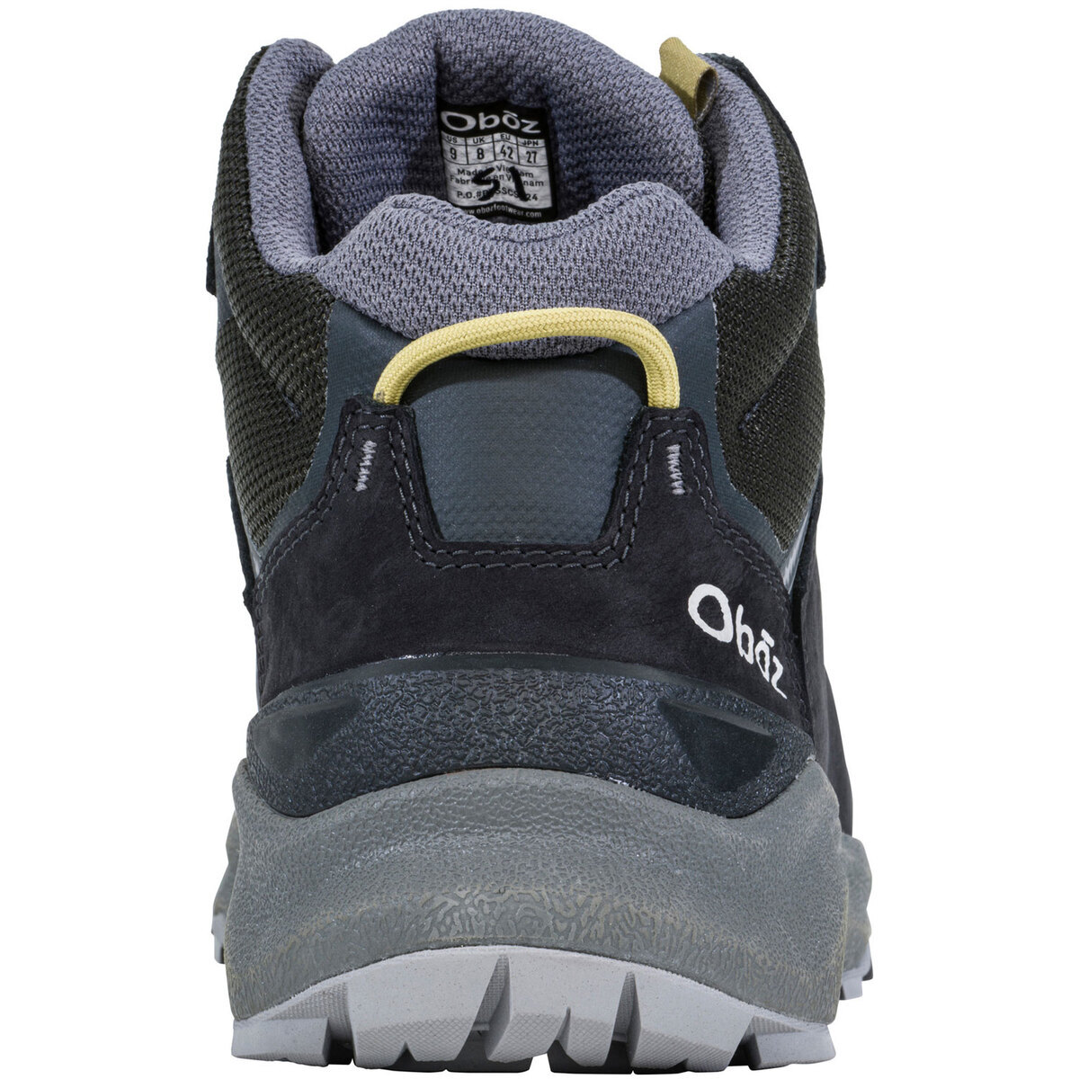 Oboz Men's Cottonwood Waterproof Mid Hiking Shoes 4 Oboz Men's Cottonwood Waterproof Mid Hiking Shoes
