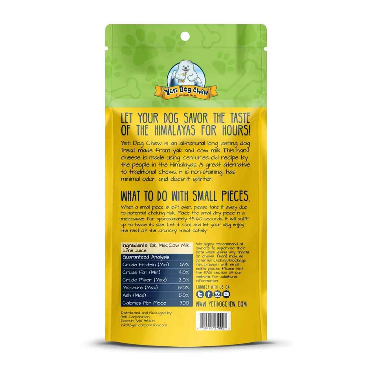 Yeti Dog Chew Medium Chew Treat
