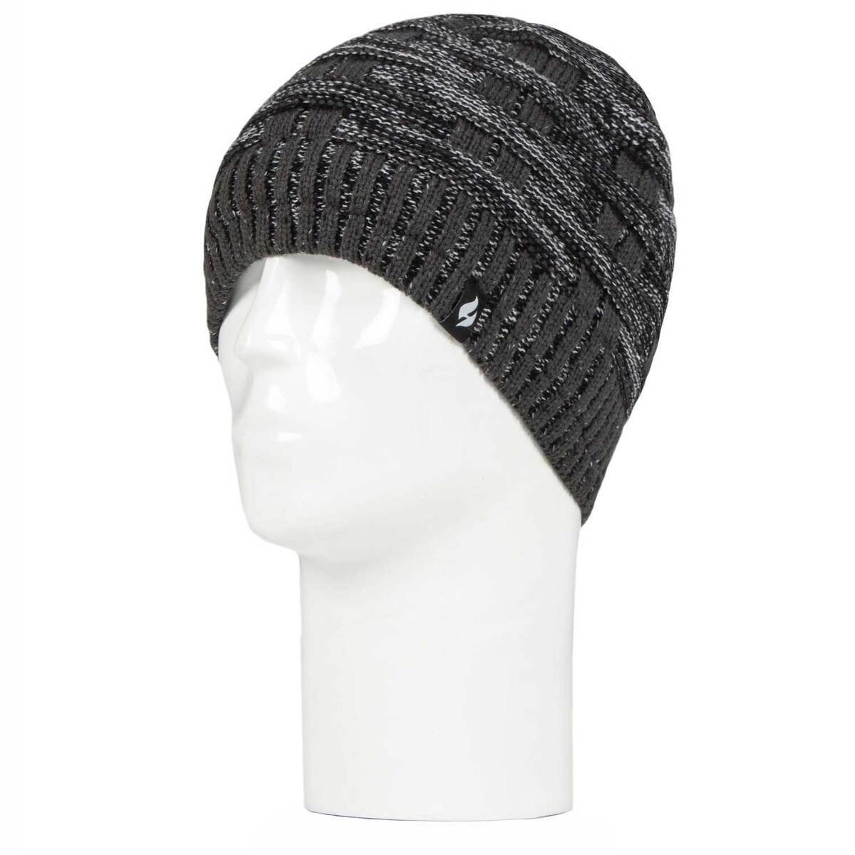 Heat Holders Men's Shaun Sports Beanie - Black - One Size Fits Most