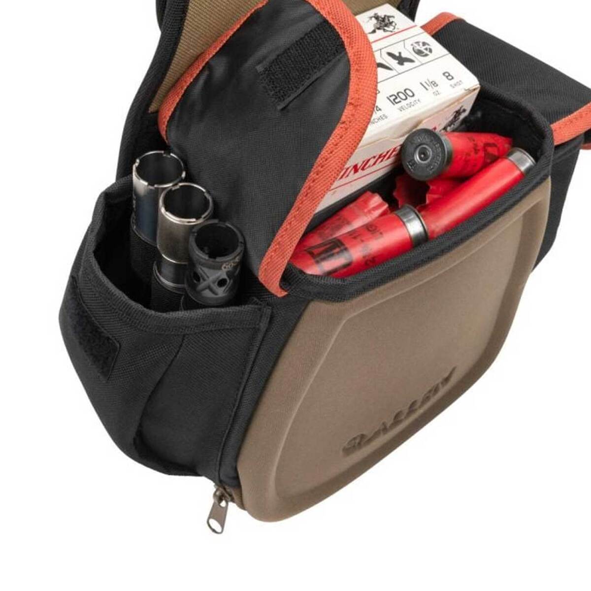 Allen Co Eliminator Pro Double Compartment Shooting Bags - 2 Pack - Black/Coffee/Copper