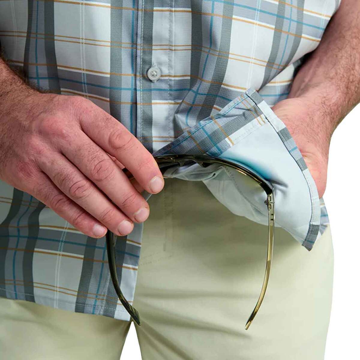 Huk Men's Latitude Tide Point Short Sleeve Fishing Shirt 4 Huk Men's Latitude Tide Point Short Sleeve Fishing Shirt