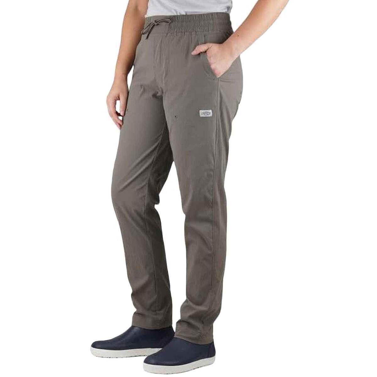 AFTCO Women's Field Stretch Fishing Pants - Bungee Cord - L
