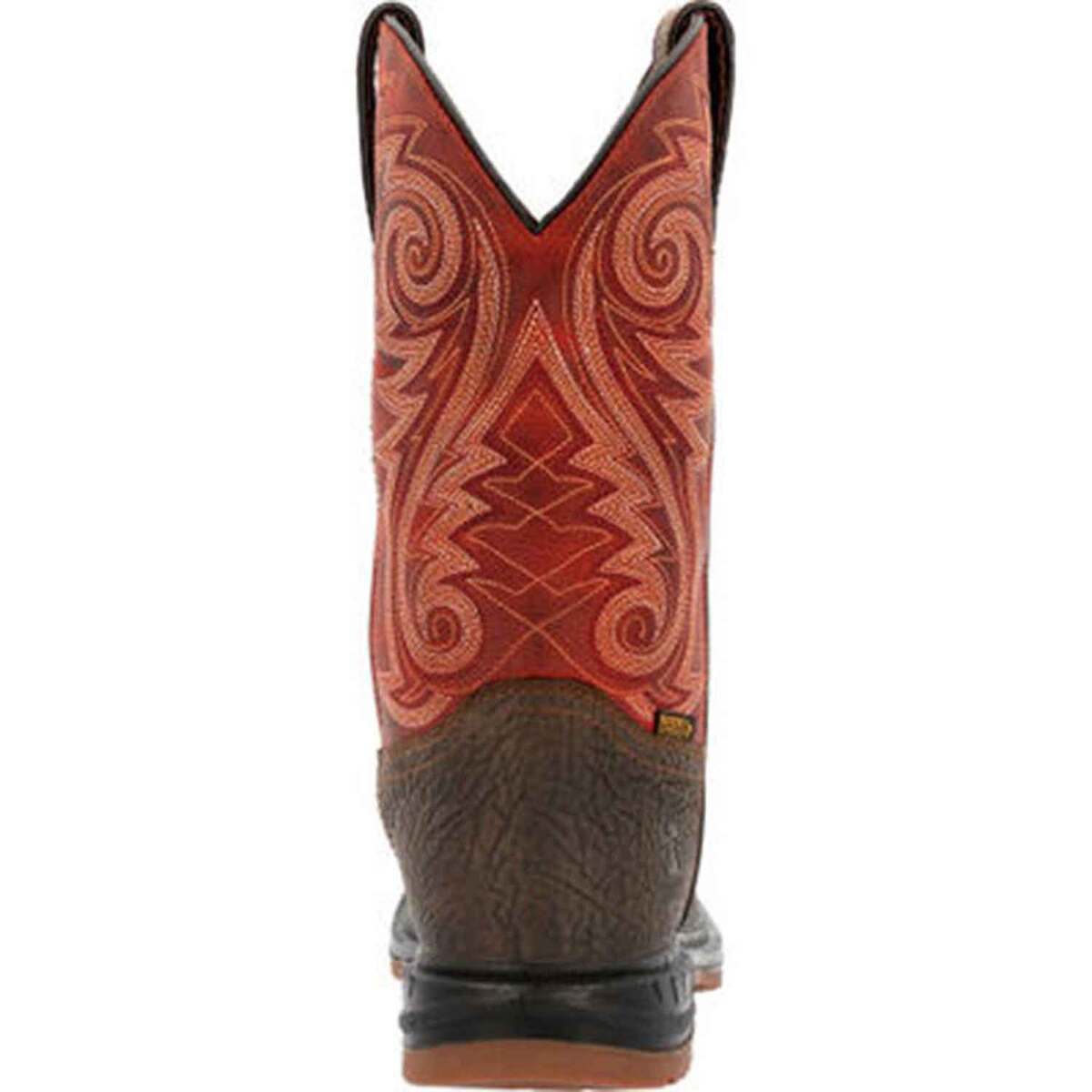 Rocky Men's WorkSmart Composite Toe Waterproof 11in Western Work Boots 5 Rocky Men's WorkSmart Composite Toe Waterproof 11in Western Work Boots