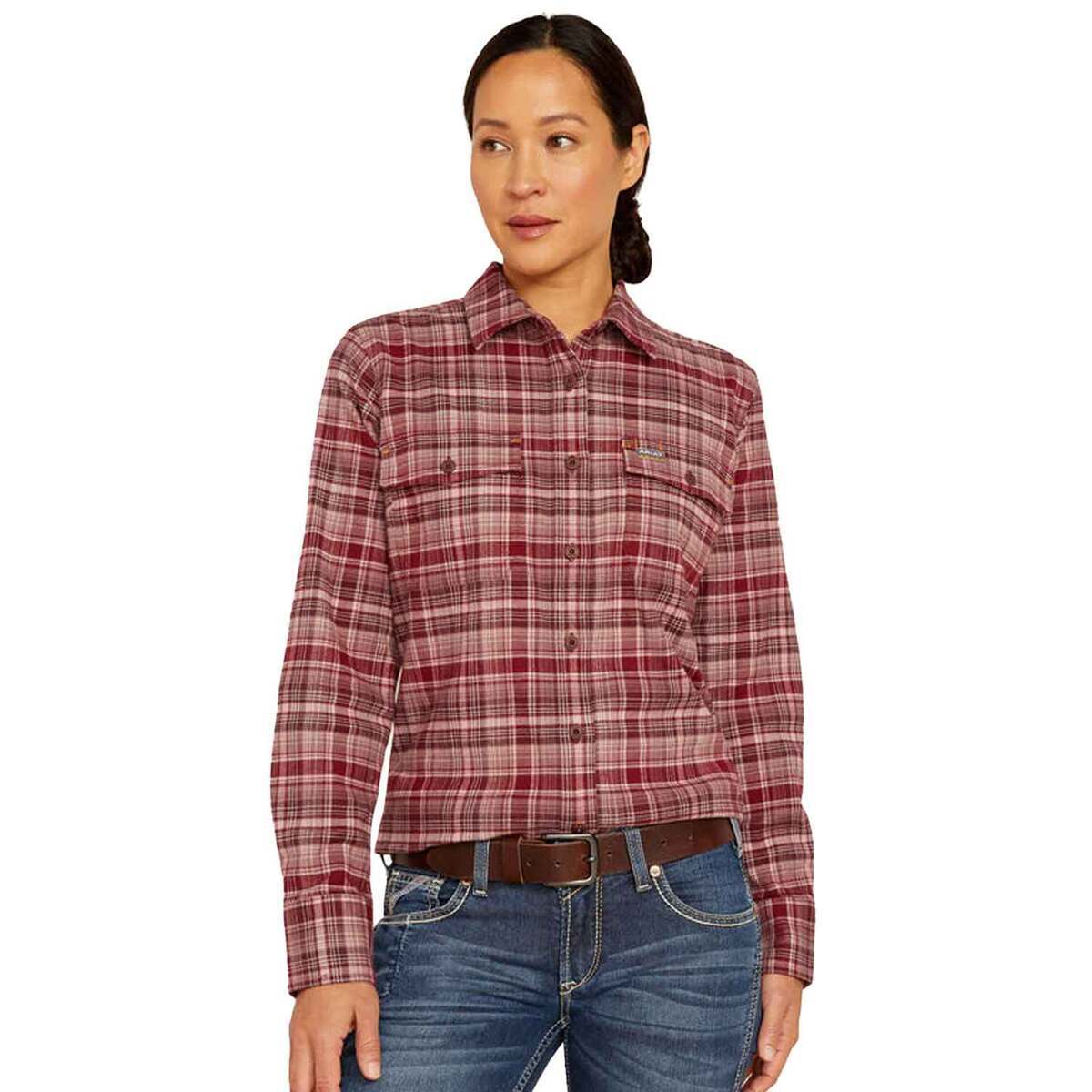 Ariat Women's Rebar Flannel DuraStretch Work Shirt