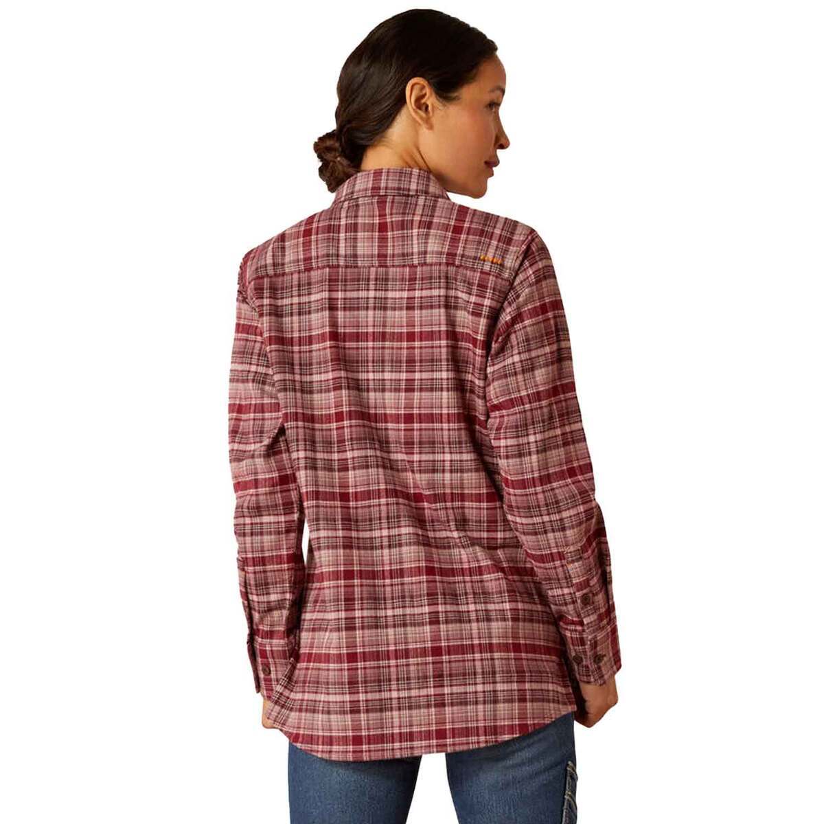 Ariat Women's Rebar Flannel DuraStretch Work Shirt