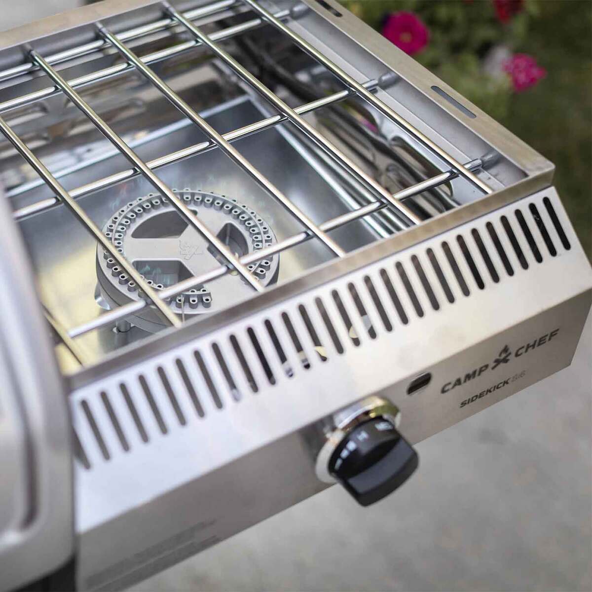 Camp Chef Sidekick Sear Station 1 Burner Stove with BBQ Box 5 Camp Chef Sidekick Sear Station 1 Burner Stove with BBQ Box