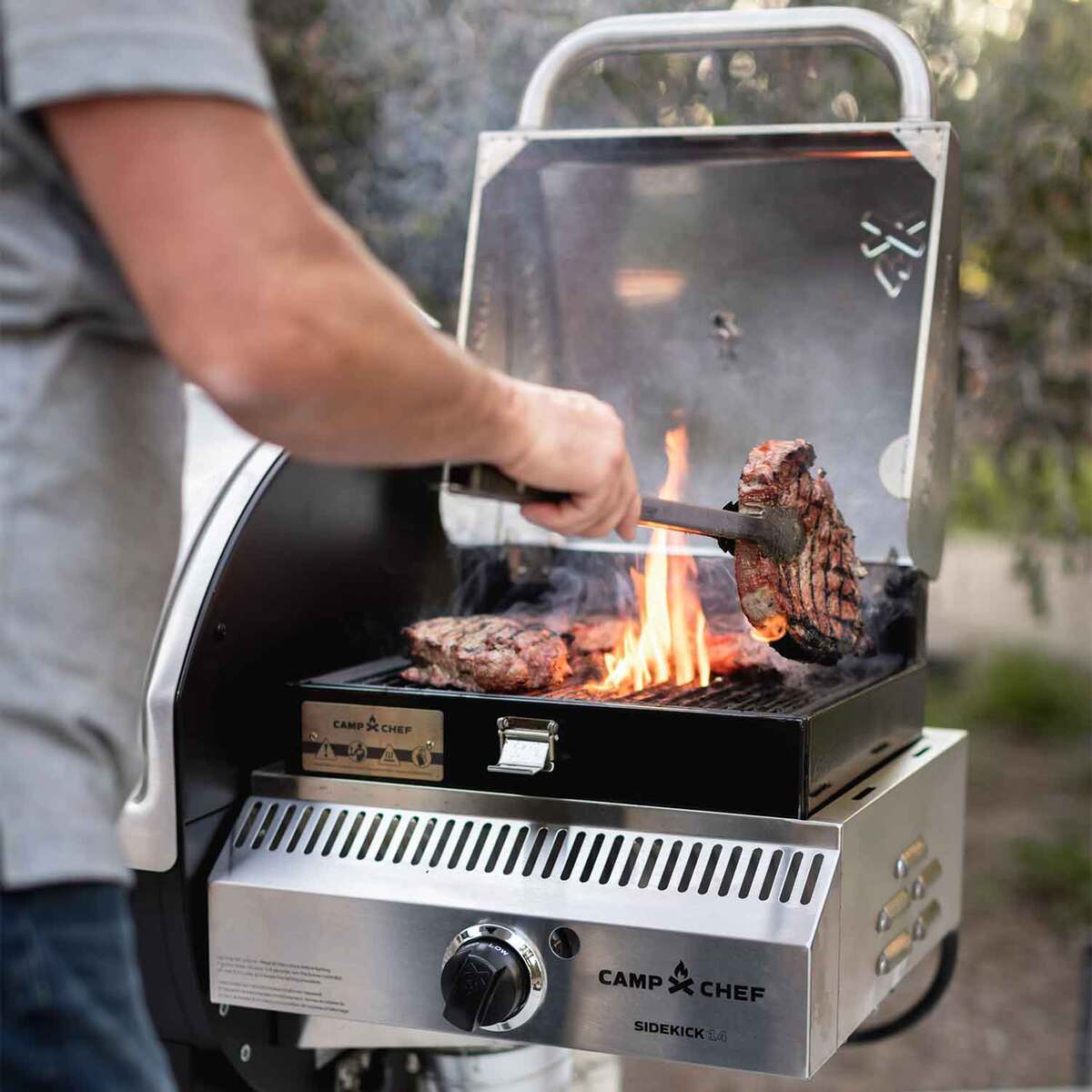 Camp Chef Sidekick Sear Station 1 Burner Stove with BBQ Box 8 Camp Chef Sidekick Sear Station 1 Burner Stove with BBQ Box