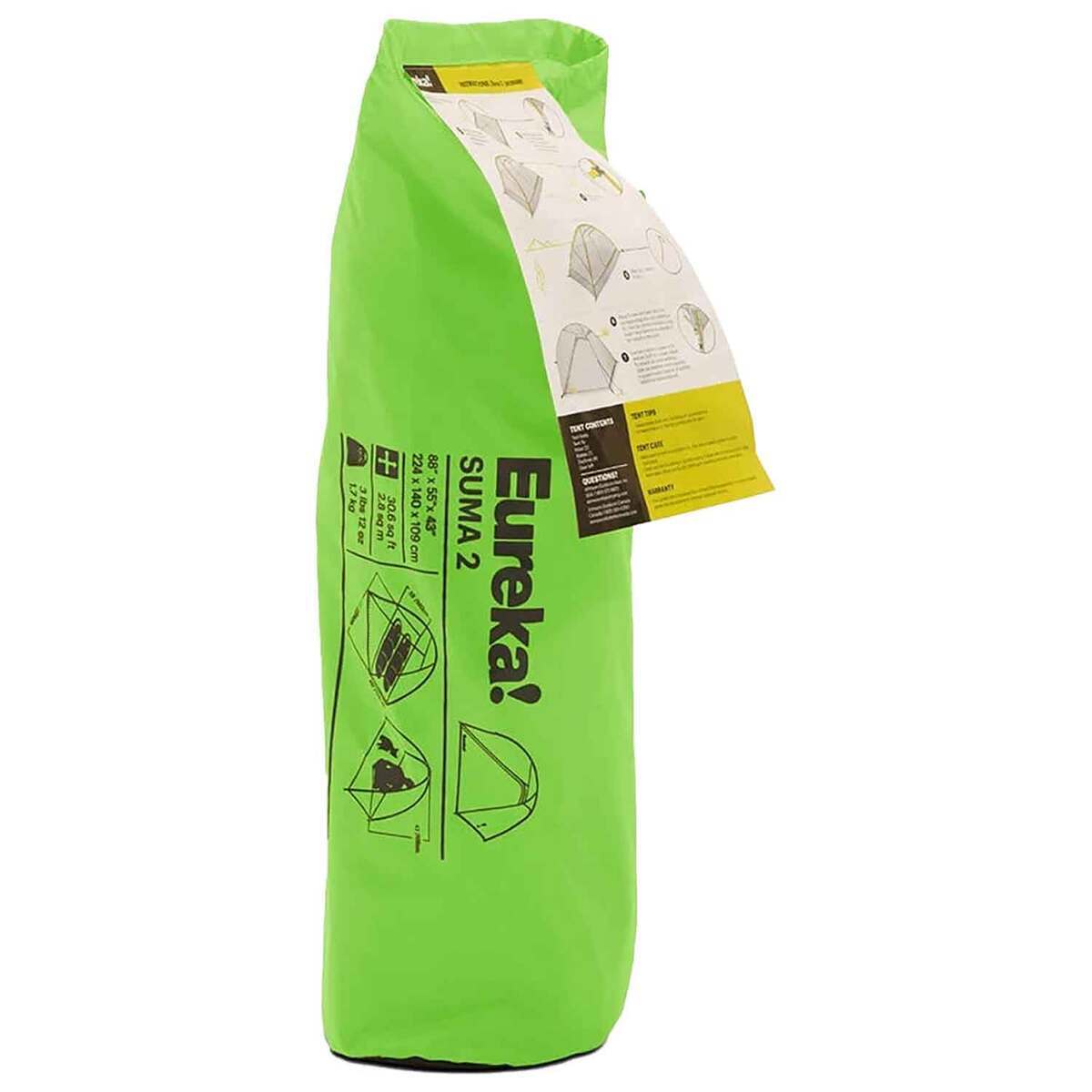 Eureka! Suma 2-Person Backpacking Tent - Green 5 Eureka! Suma 2-Person Backpacking Tent - Green
