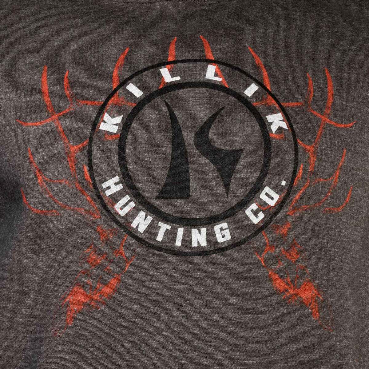 Killik Men's Hunting Co Casual Hoodie - Gray - S