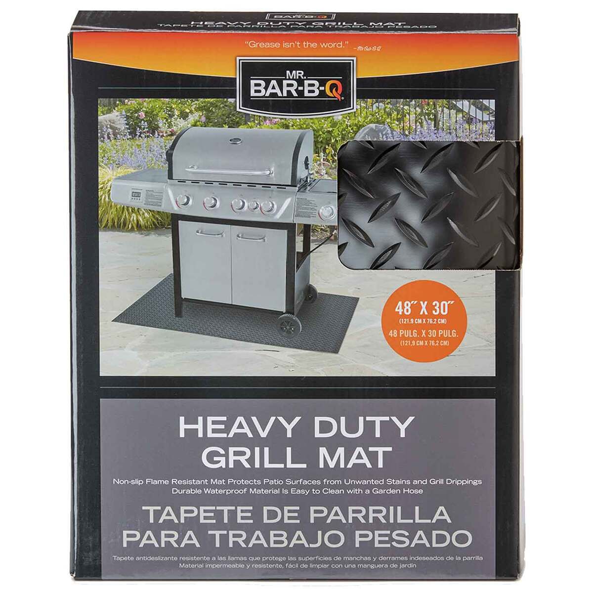 Mr. Bar-B-Q Heavy Duty Large BBQ Grill Mat