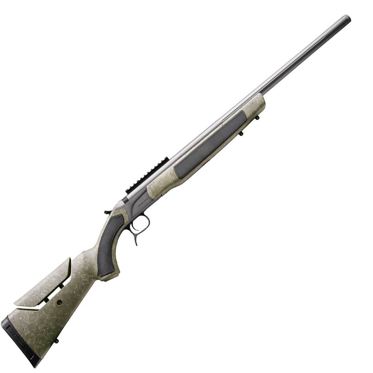 CVA Accura MR-X with 3/4 x 24 Threaded Barrel 50 Caliber Sniper Gray Cerakote/Veil Apline SingleShot Muzzleloader - 26in