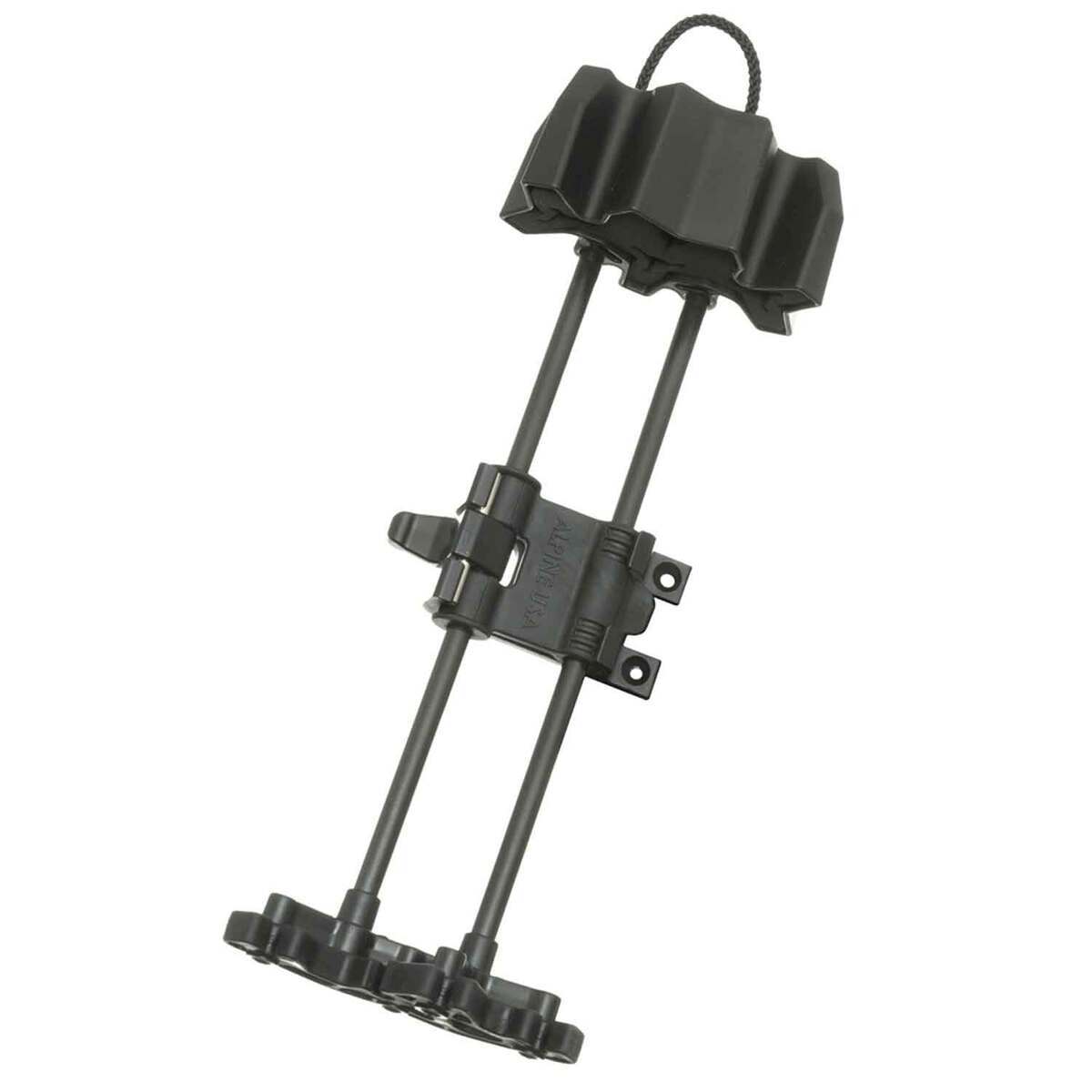 Alpine Power Loc Bow Mounted 4 Arrow Quiver - Black