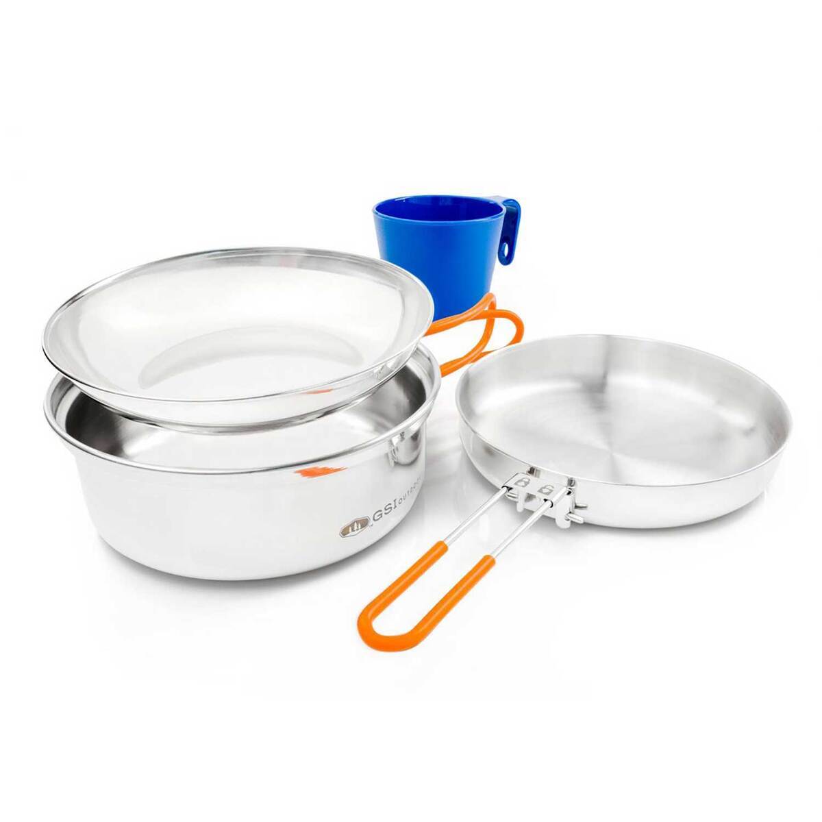 GSI Outdoors Glacier Stainless Mess Kit
