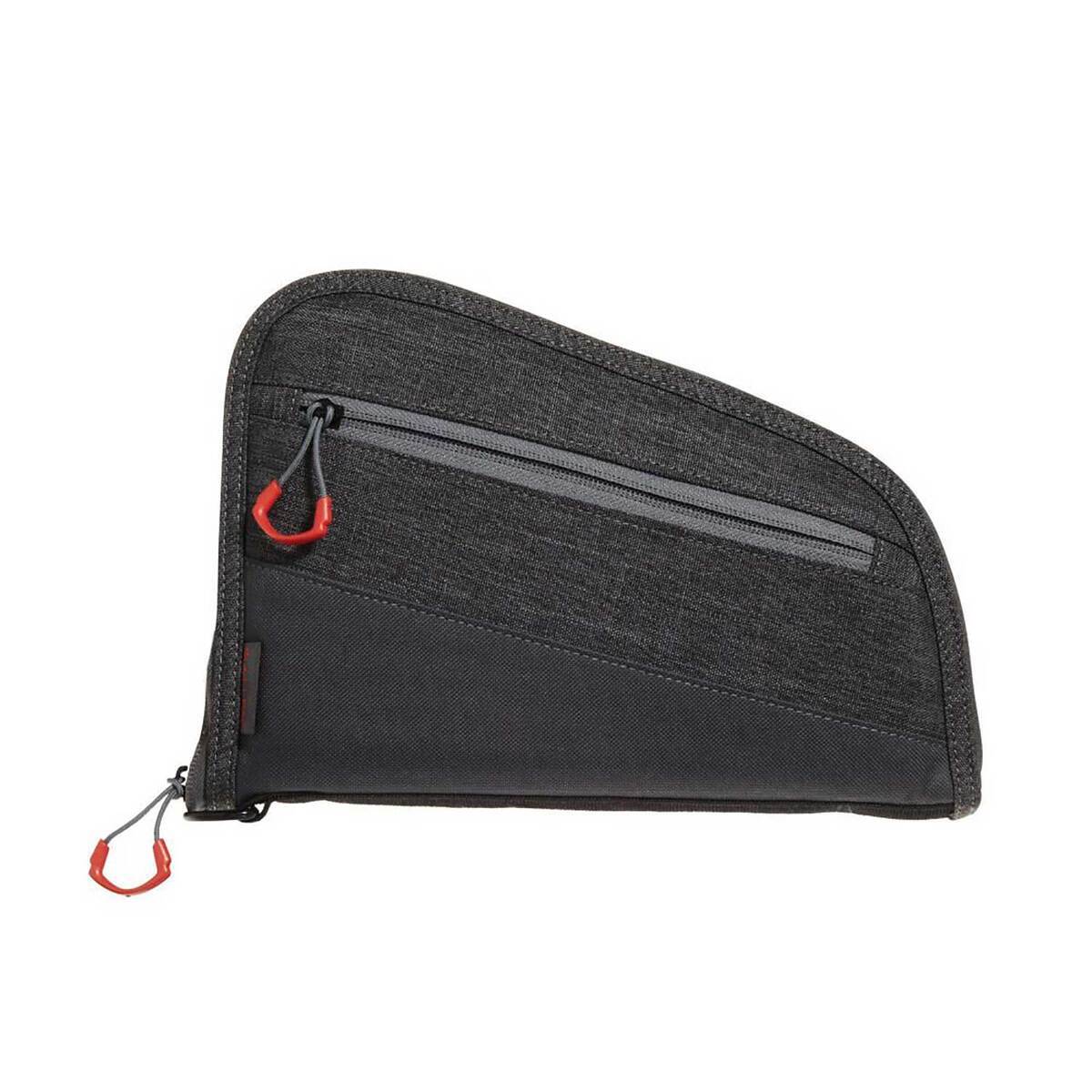 Allen Co Auto-Fit 9in Handgun Soft Case - Heather Gray/Red