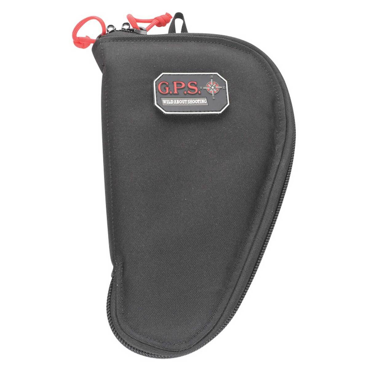 GPS Contoured Discreet 3in Pistol Case - Black