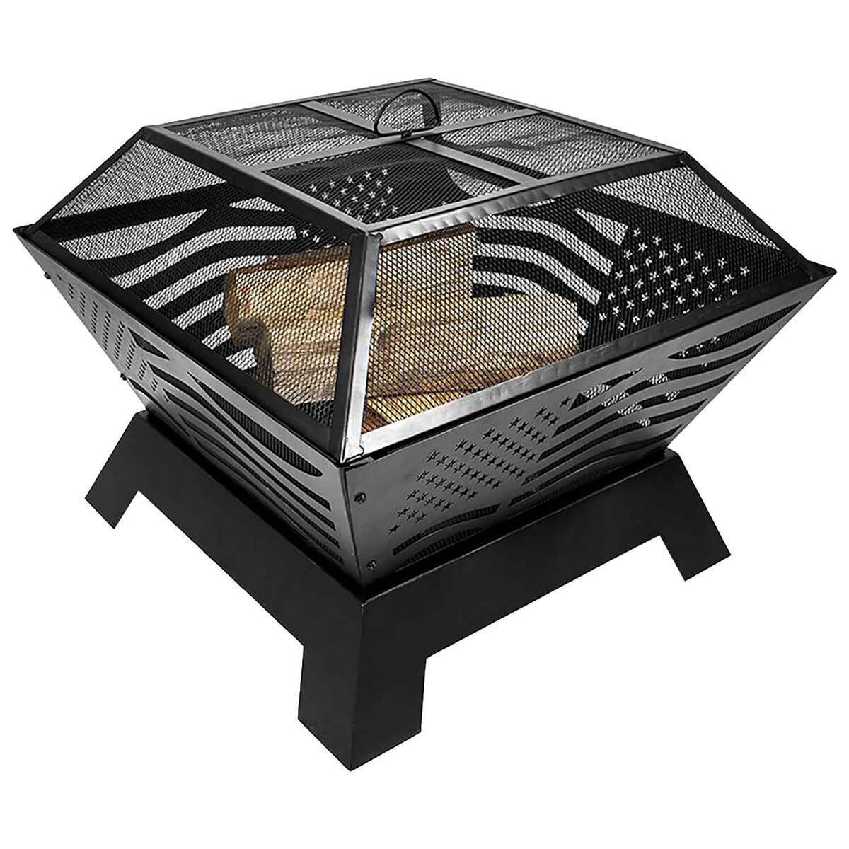 Endless Summer The Patriot Wood Burning Fire Pit