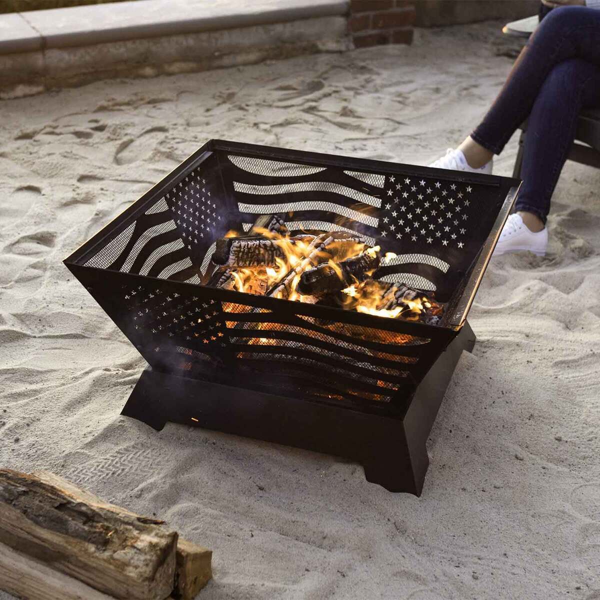 Endless Summer The Patriot Wood Burning Fire Pit
